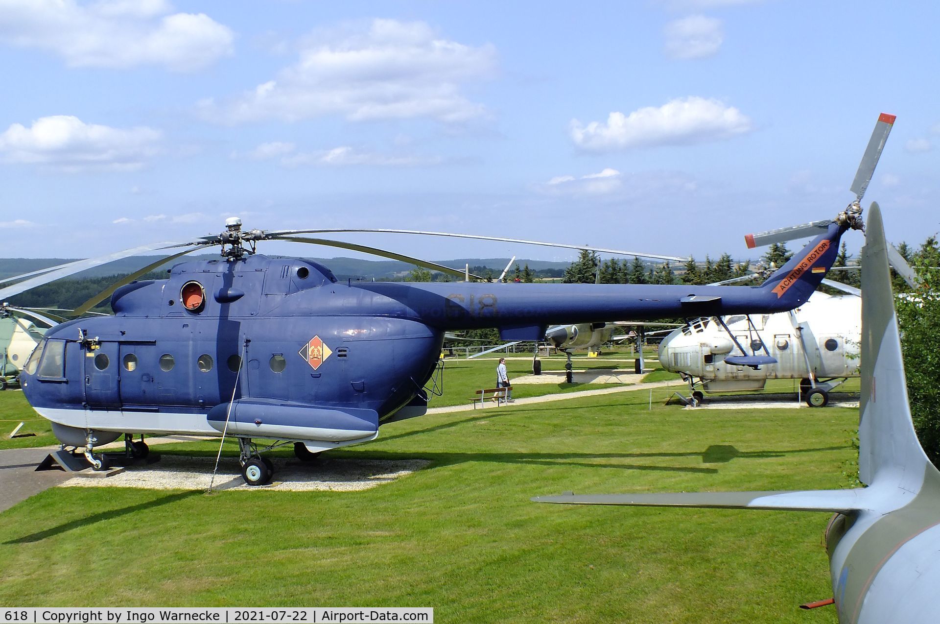 618, Mil Mi-14PL Haze C/N B4002, Mil Mi-14PL HAZE at the Flugausstellung P. Junior, Hermeskeil