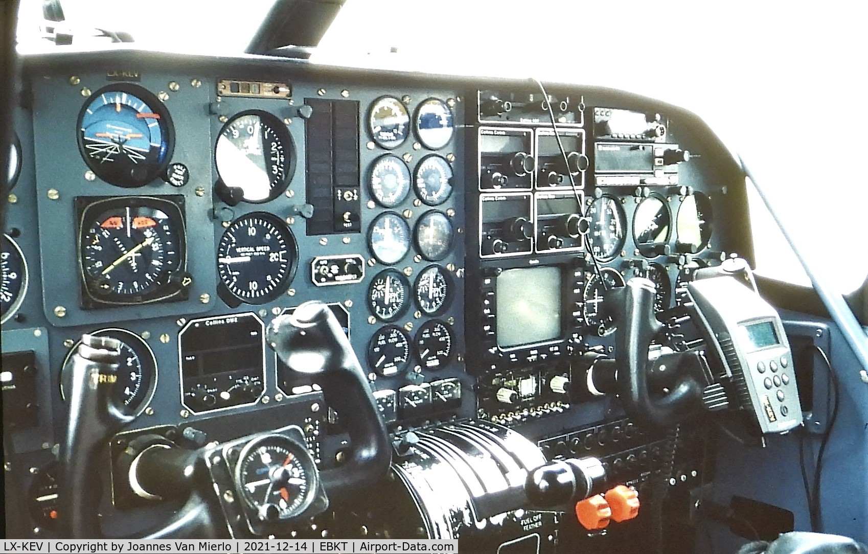 LX-KEV, 1981 Pilatus Britten-Norman BN-2T Islander C/N 2102, Slide scan