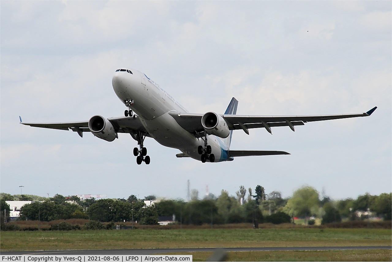 F-HCAT, 1999 Airbus A330-243 C/N 285, Airbus A330-243, Take off rwy 24,Paris Orly airport (LFPO-ORY)