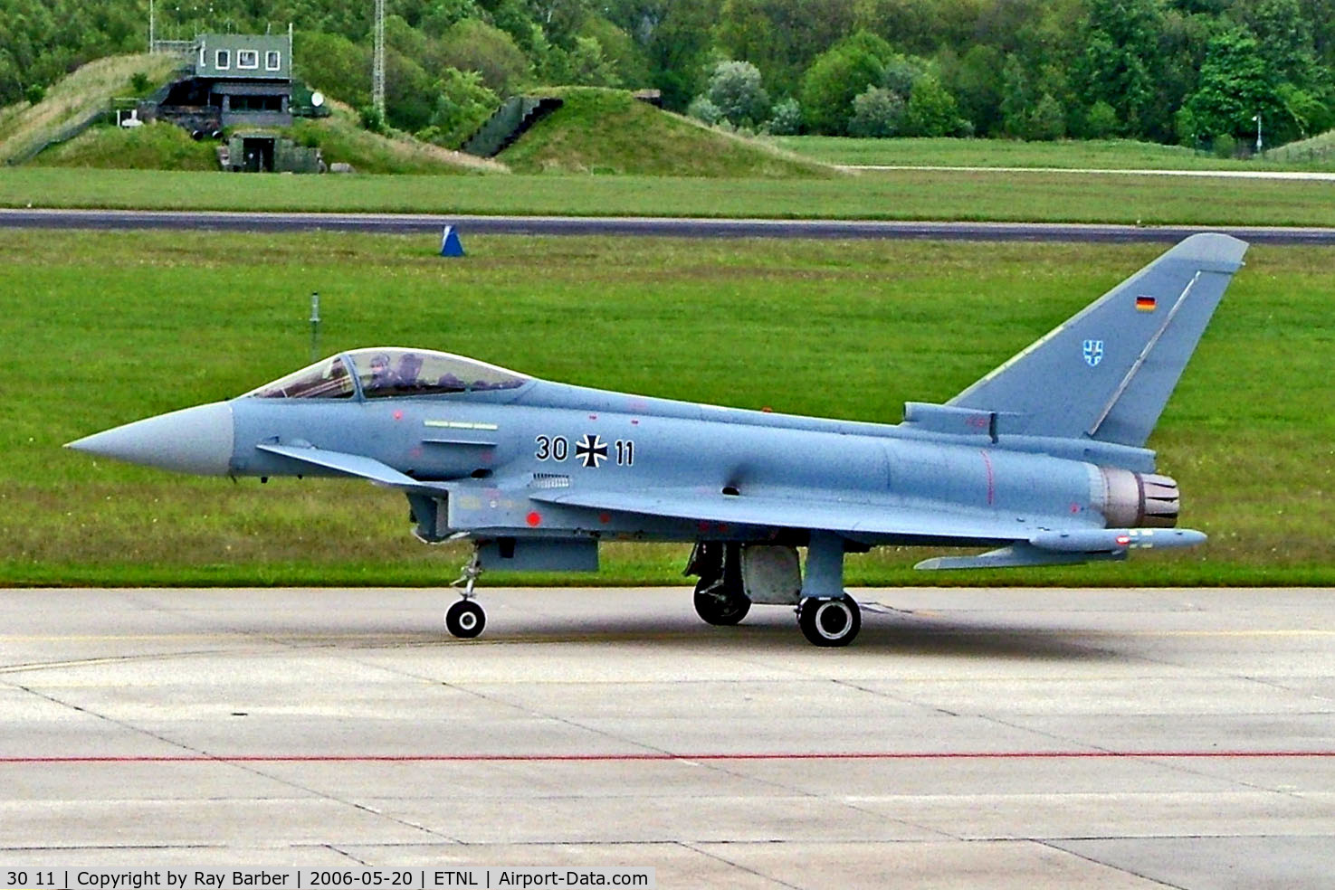 30 11, Eurofighter EF-2000 Typhoon S C/N GS005, 30+11   Eurofighter EF2000 Typhoon [GS005] (German Air Force) Rostock-Laage~D 20/05/2006