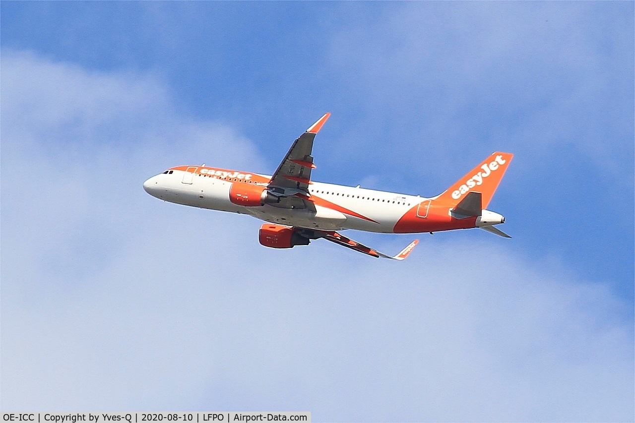 OE-ICC, 2015 Airbus A320-214 C/N 6680, Airbus A320-214, Climbing from rwy 24, Paris Orly airport (LFPO-ORY)