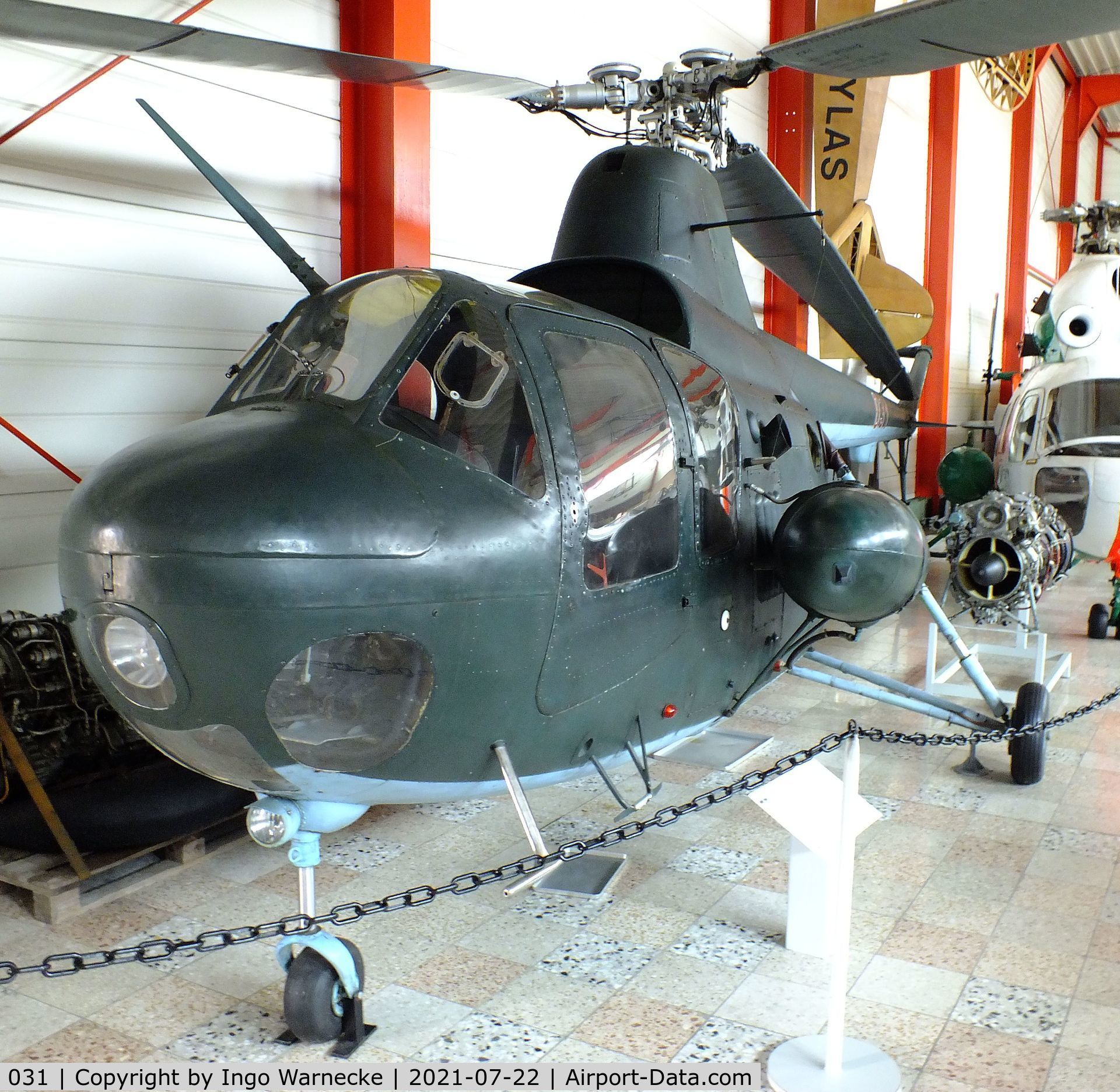 031, 1964 Mil SM-1Wb C/N 401031, Mil Mi-1 HARE at the Flugausstellung P. Junior, Hermeskeil