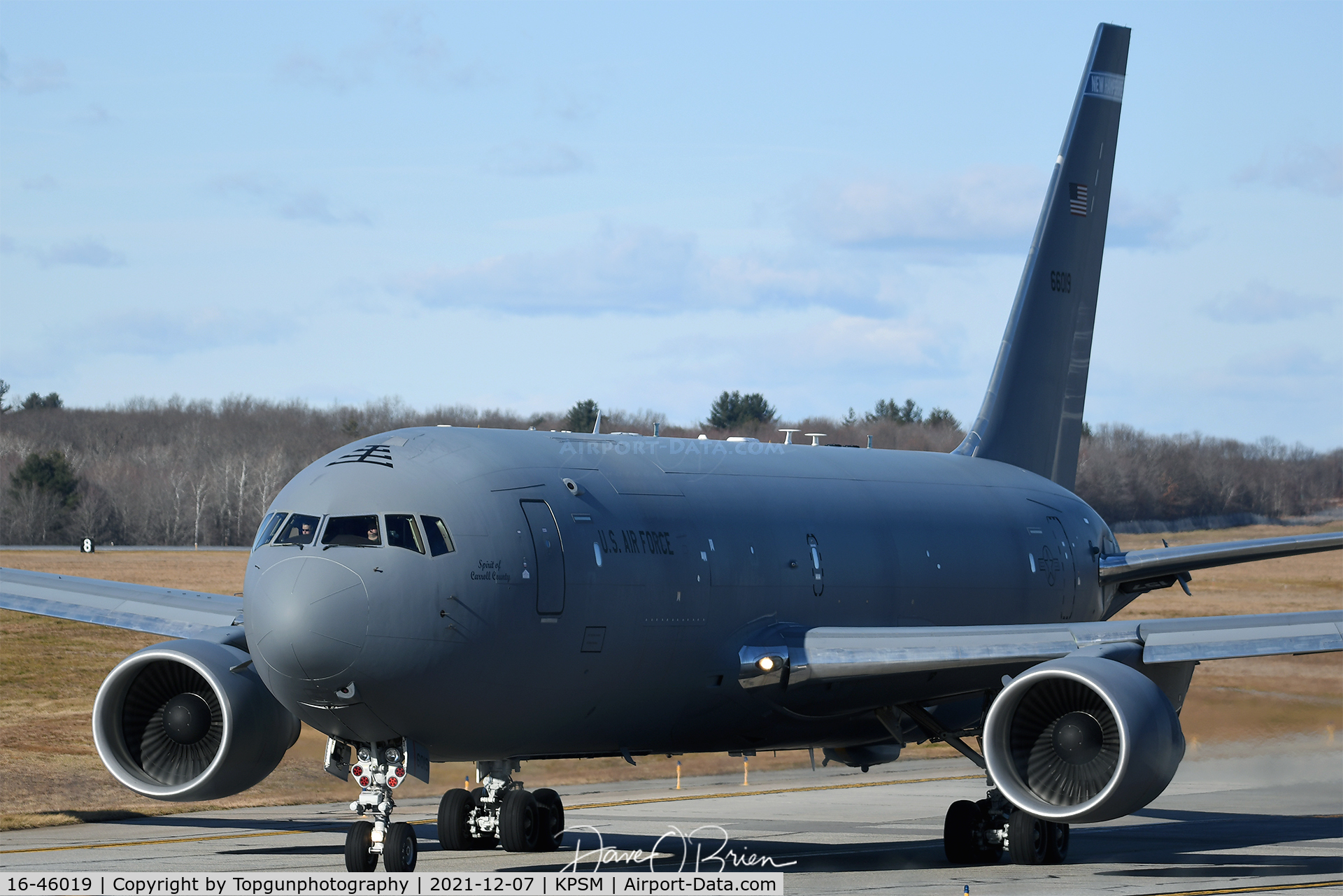 16-46019, 2016 Boeing KC-46A Pegasus (767-2LKC) C/N 34138, PACK82
