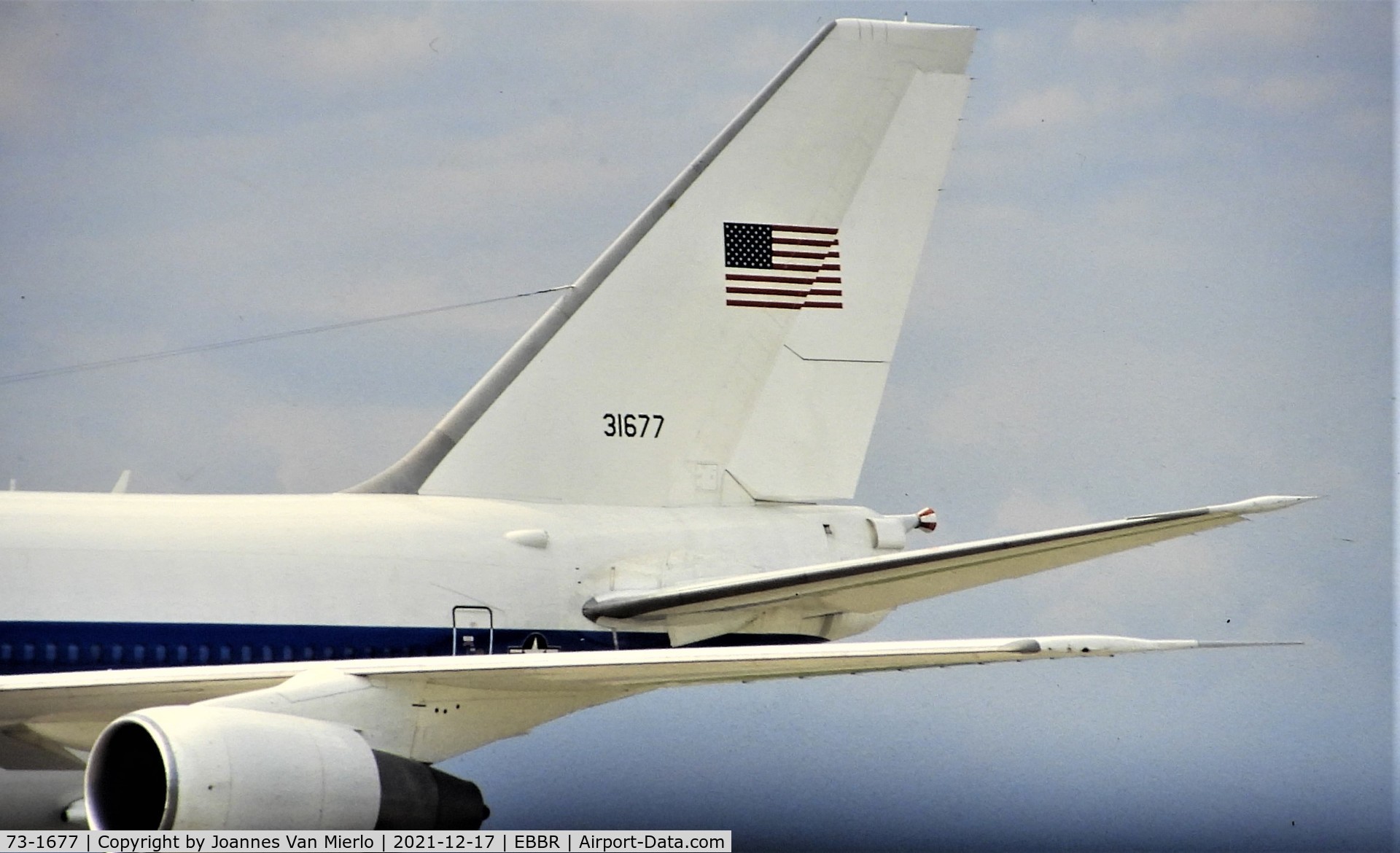 73-1677, 1973 Boeing E-4B C/N 20683, Slide scan
