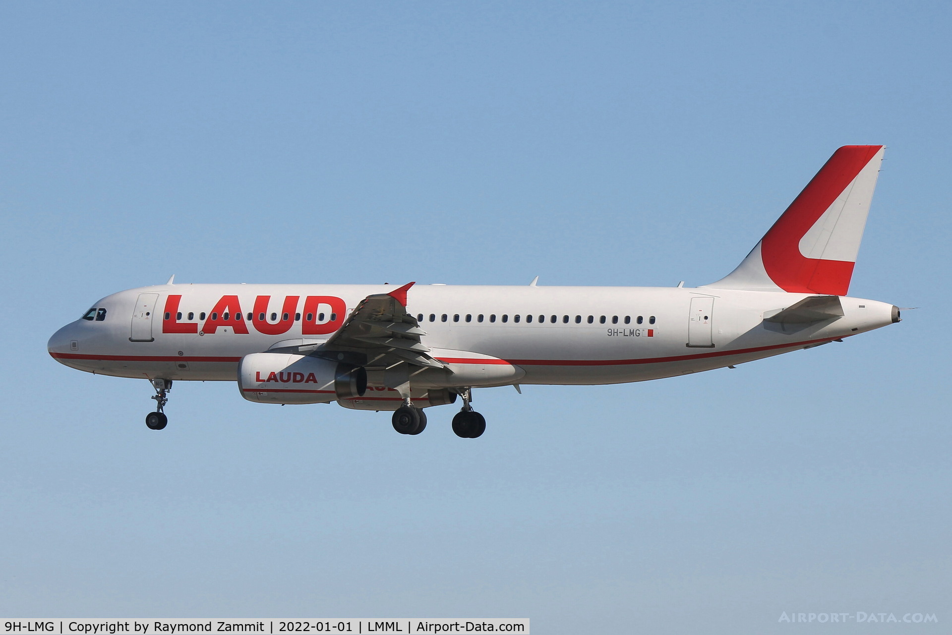 9H-LMG, 2011 Airbus A320-232 C/N 4603, A320 9H-LMG Lauda Air Europe