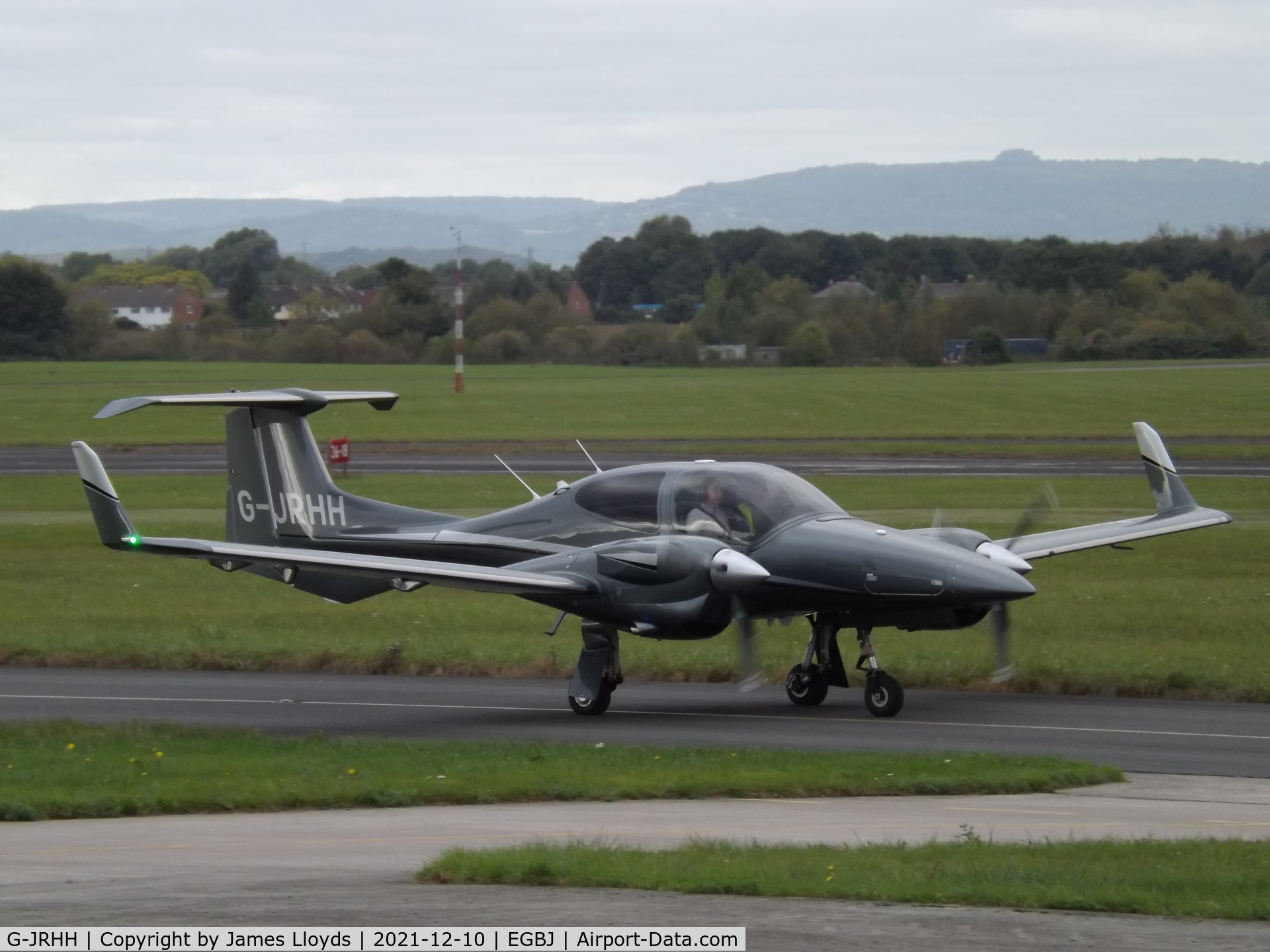 G-JRHH, 2020 Diamond DA-42 NG Twin Star C/N 42.N396, At Gloucestershire Airport.