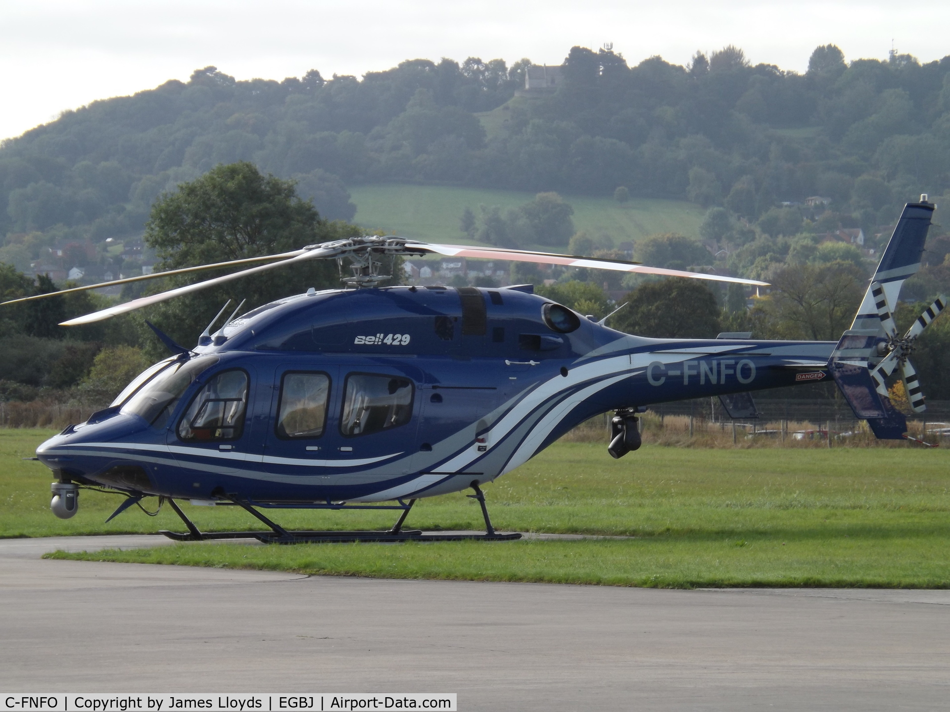 C-FNFO, 2014 Bell 429 GlobalRanger C/N 57224, At Gloucestershire Airport