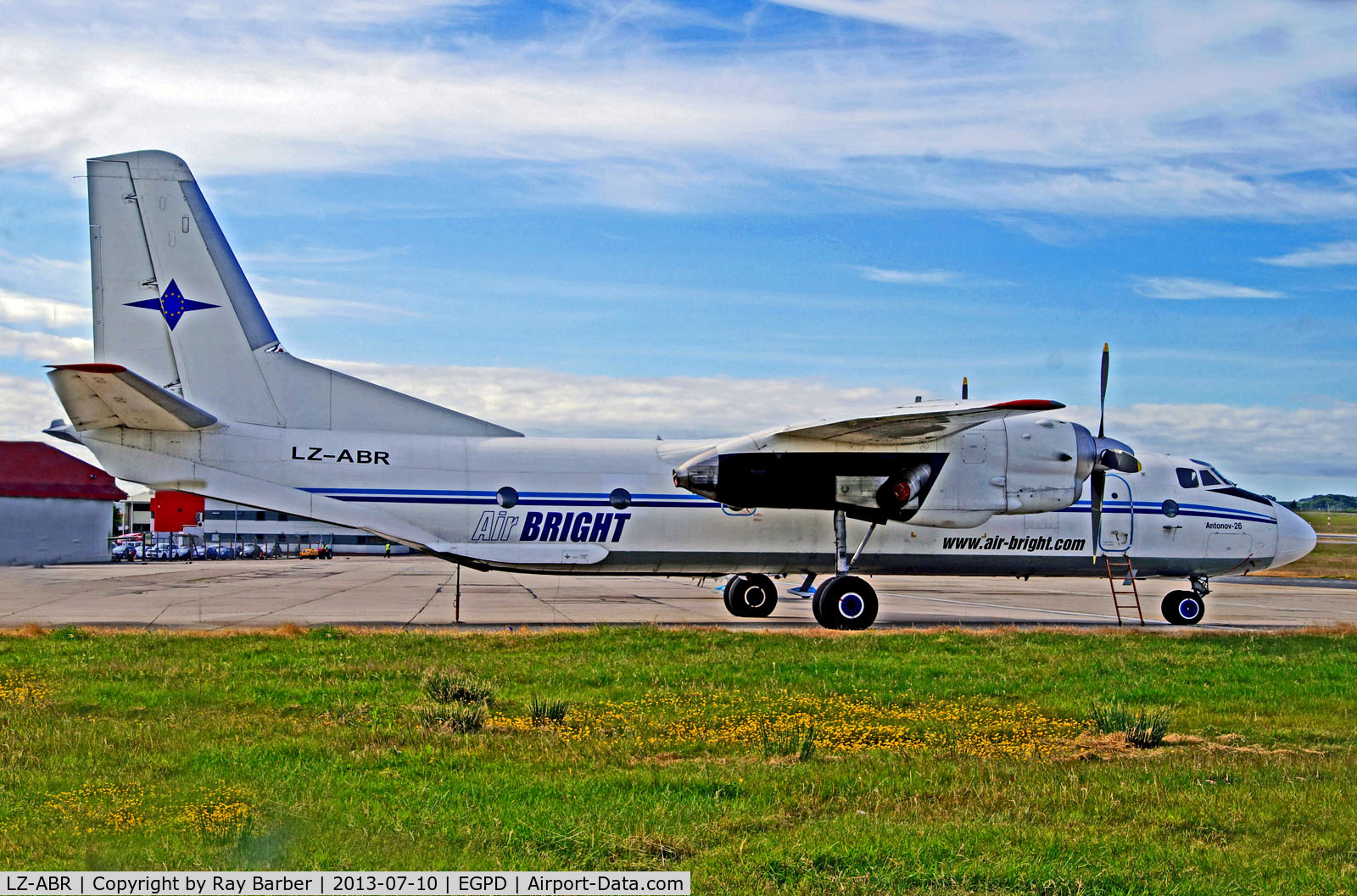 LZ-ABR, 1984 Antonov An-26B C/N 13905, LZ-ABR   Antonov An-26 [13905] (Air Bright) Aberdeen-Dyce~G 10/07/2013