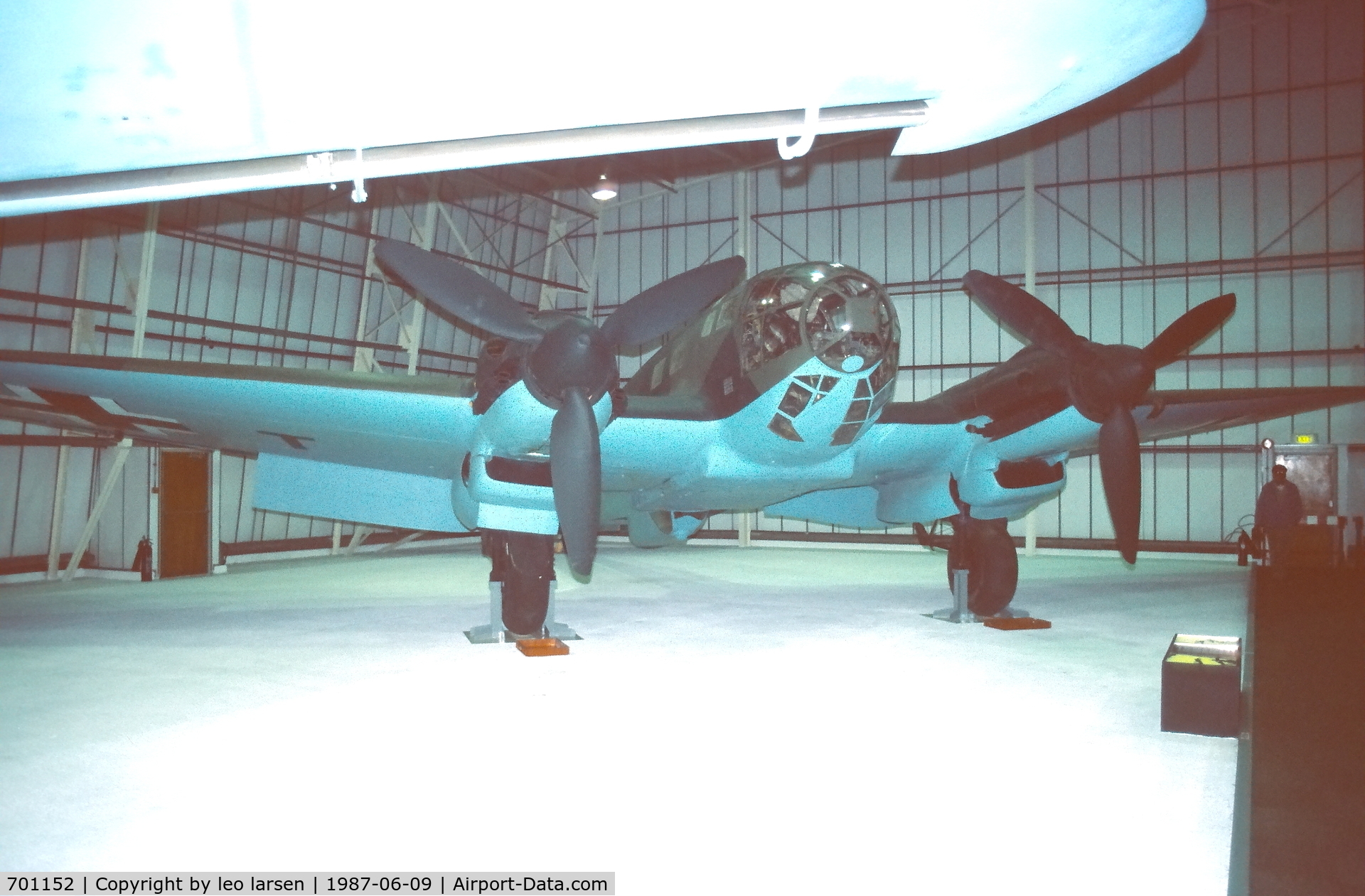 701152, Heinkel He-111H-20 C/N 701152, RAF Museum Hendon 9.6.1987