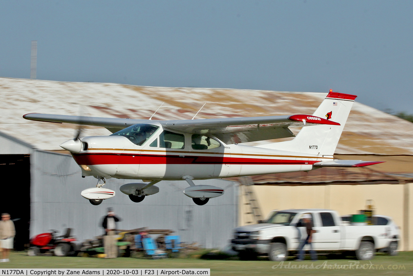 N177DA, 1977 Cessna 177B Cardinal C/N 17702617, Ranger Fly-in 2021