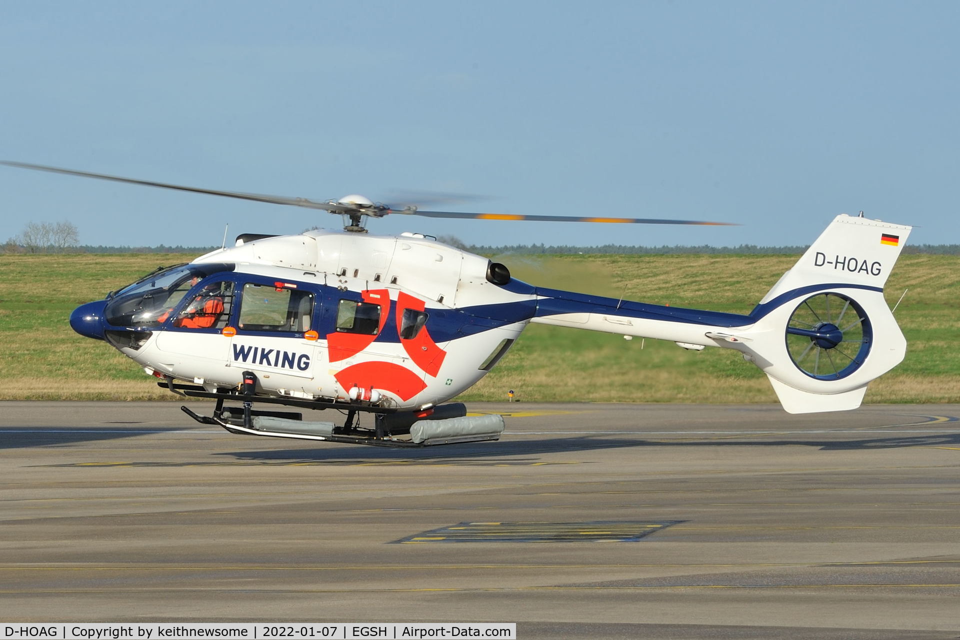 Aircraft D HOAG 2017 Airbus Helicopters H 145 BK 117D 2 C N 20178 Photo by keithnewsome 