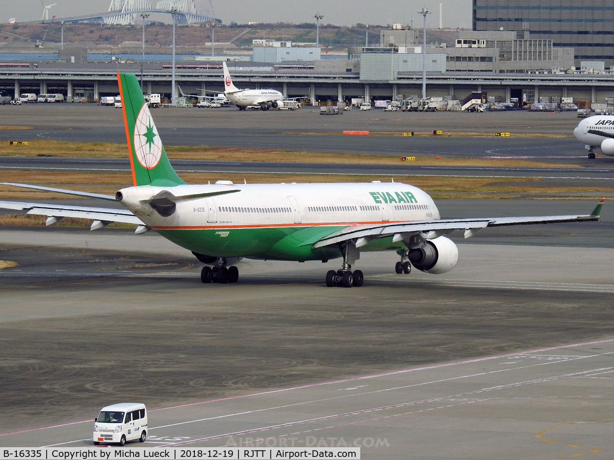 B-16335, 2015 Airbus A330-302 C/N 1684, At Haneda