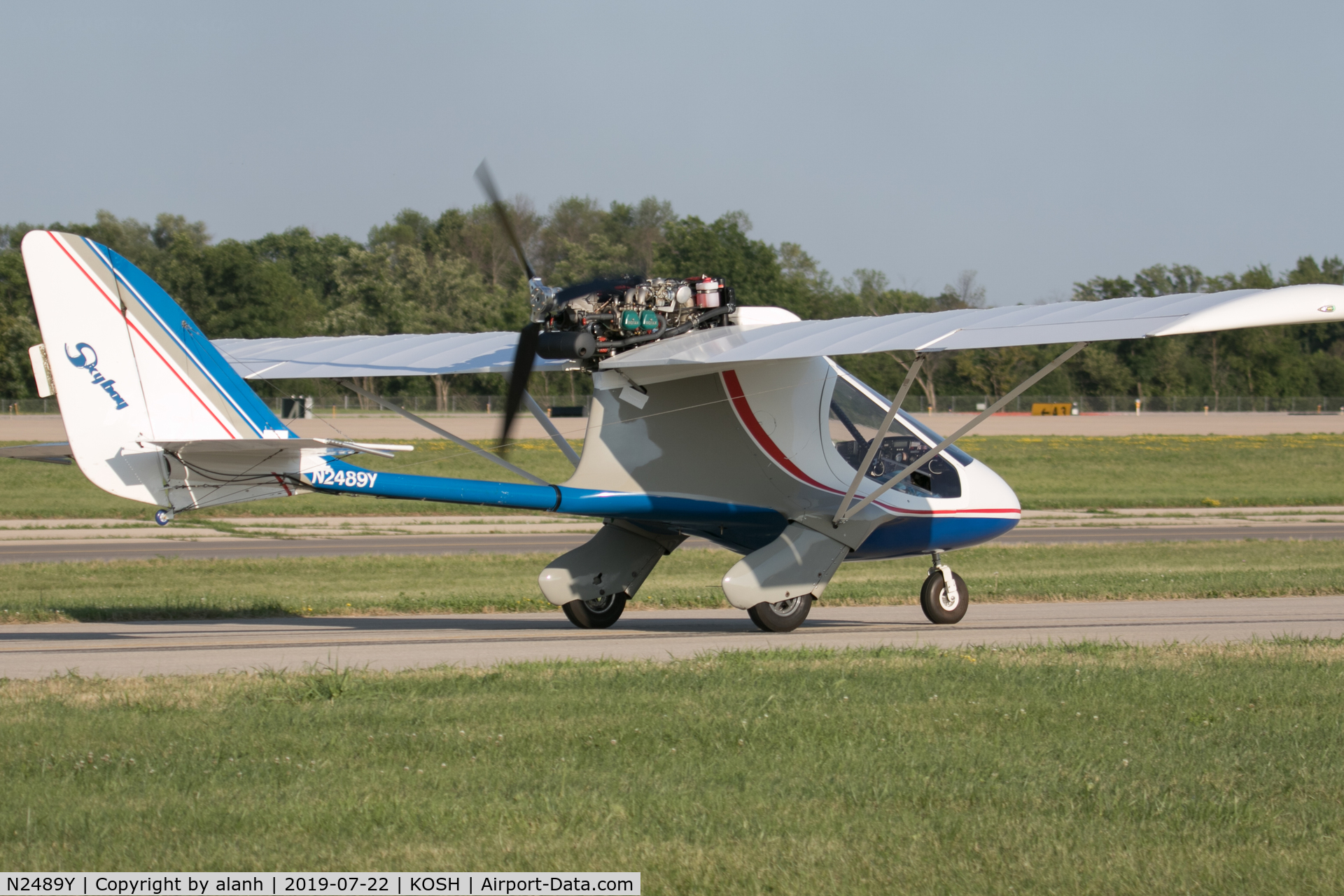 N2489Y, 2002 Interplane Skyboy EX C/N 0001, At AirVenture 2019