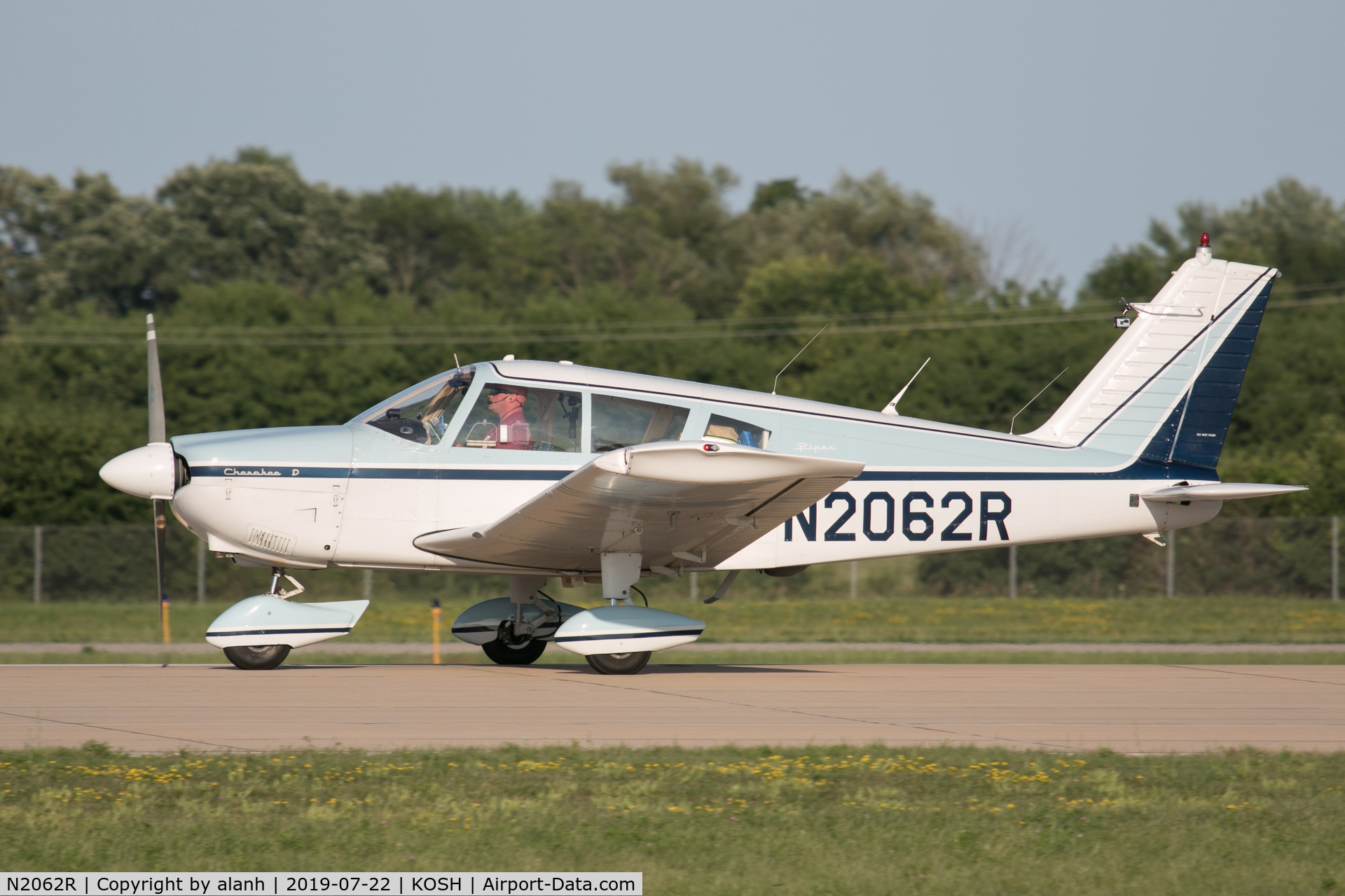 N2062R, 1969 Piper PA-28-180 C/N 28-5447, At AirVenture 2019