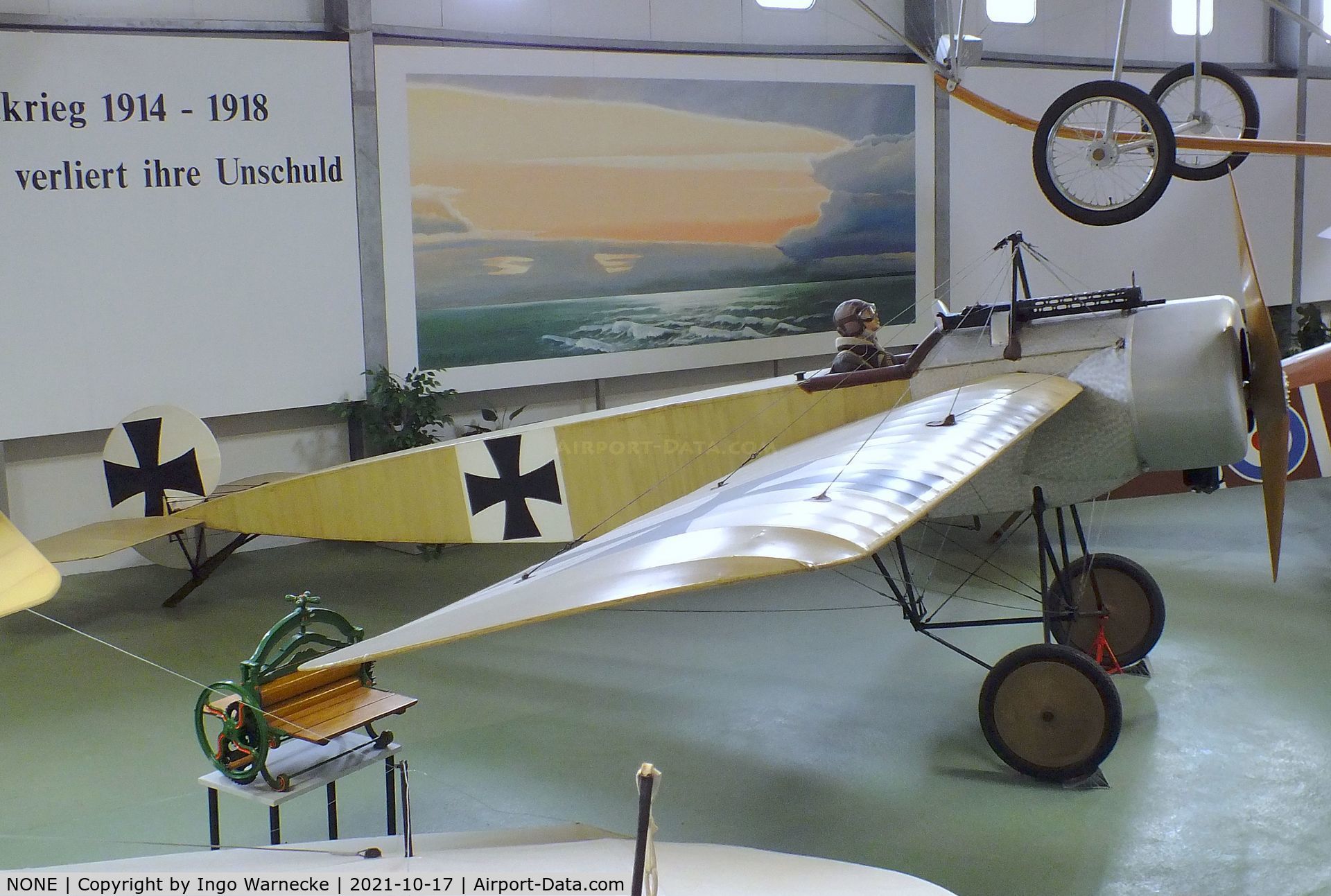 NONE, Fokker E III replica C/N unknown_Laatzen, Fokker E III replica at the Luftfahrtmuseum Laatzen, Laatzen (Hannover)