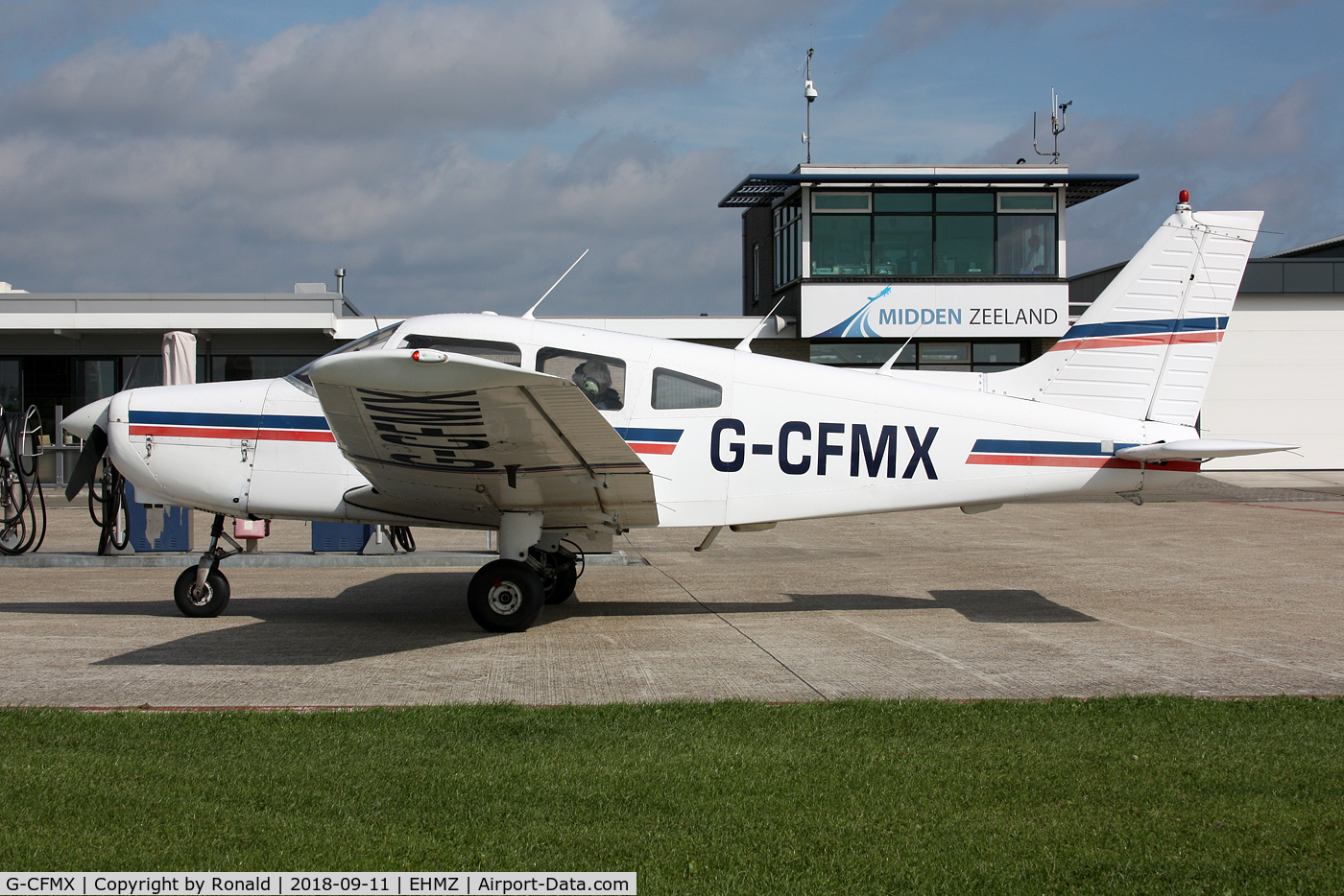 G-CFMX, 1983 Piper PA-28-161 Cherokee Warrior II C/N 28-8316073, at ehmz