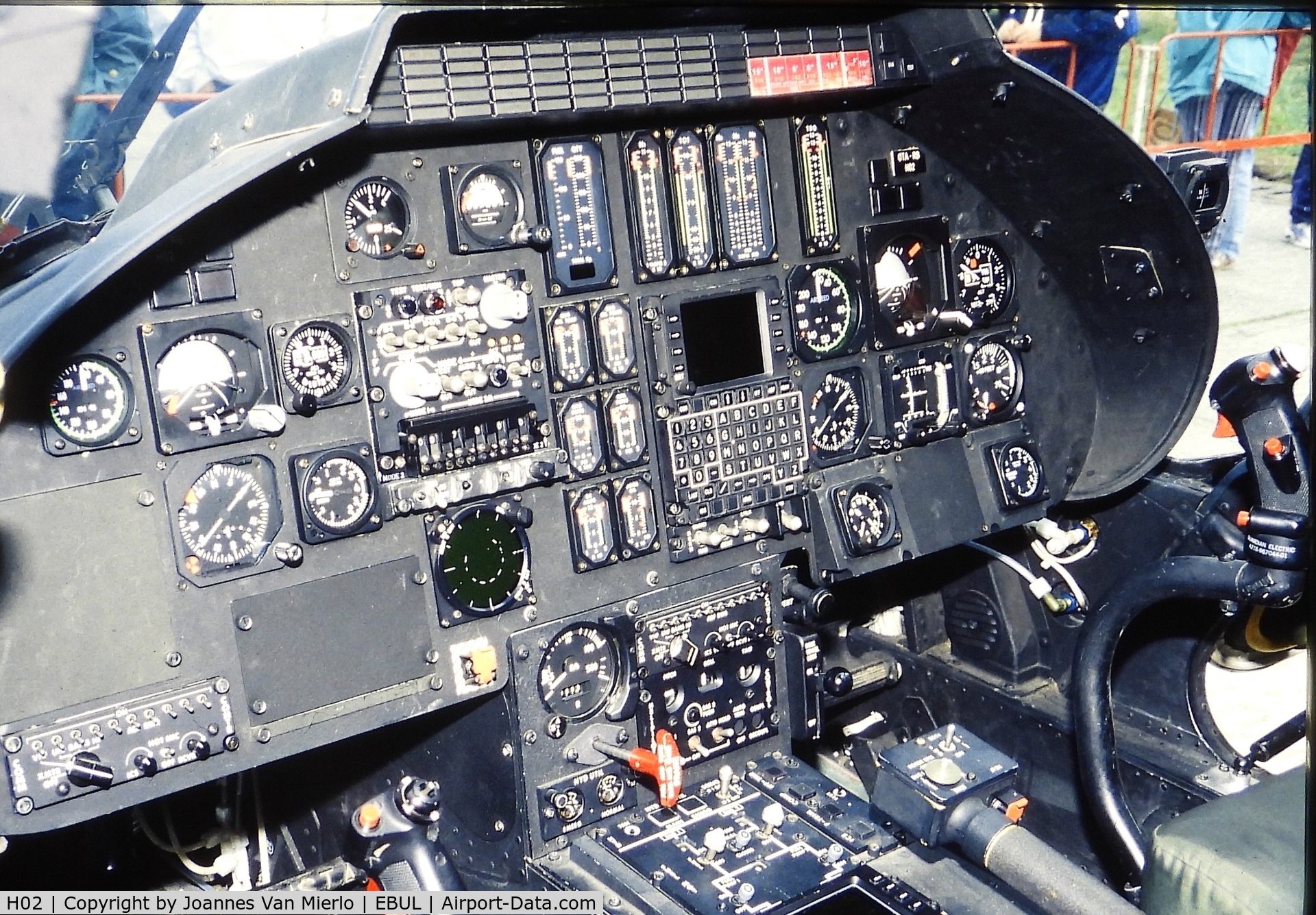 H02, 1991 Agusta A-109BA C/N 0302, Slide scan