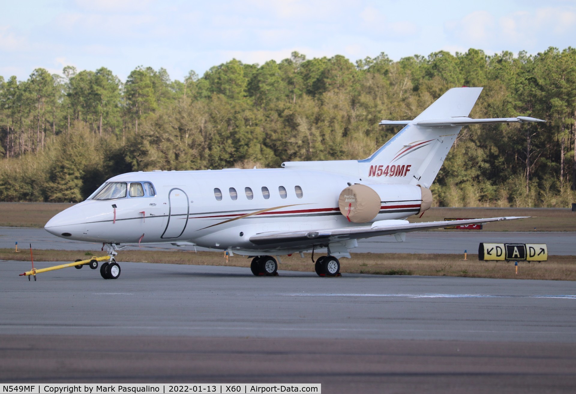 N549MF, 1989 British Aerospace Hawker 800A C/N 258152, Hawker 800A