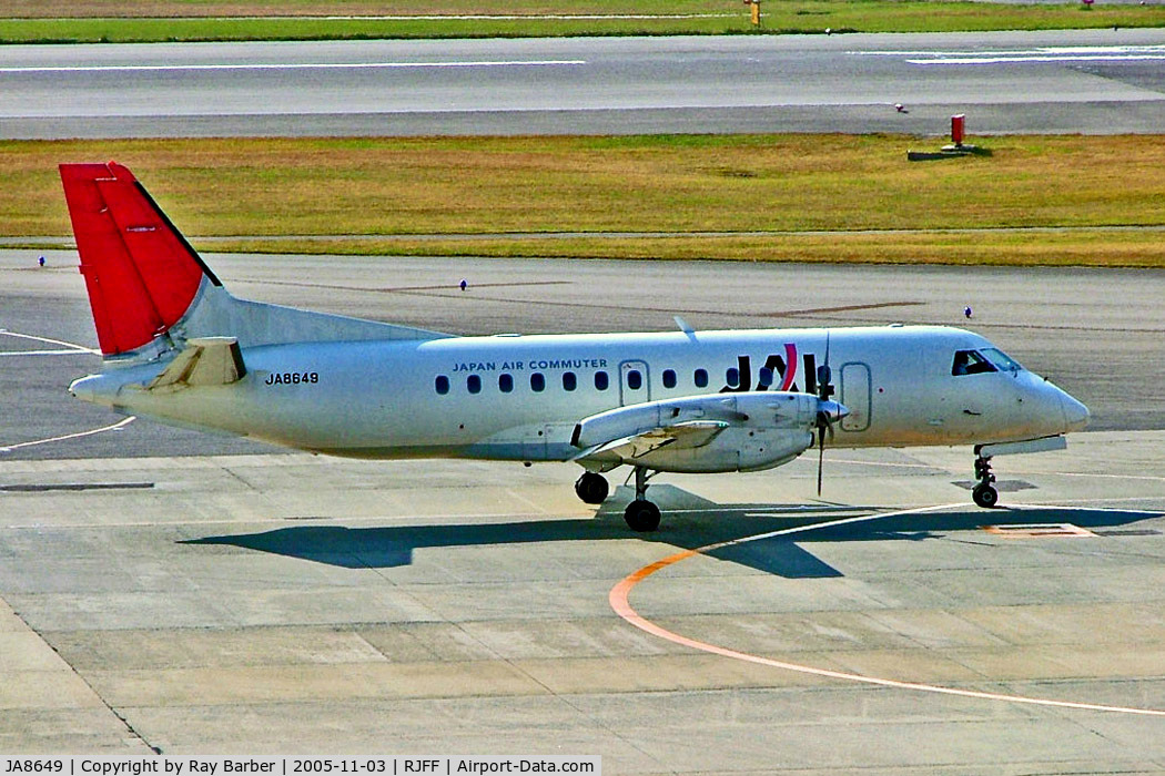JA8649, 1995 Saab 340B C/N 340B-368, JA8649   SAAB-Scania SF.340B [368] (JAC-Japan Air Commuter) Fukuoka~JA 03/11/2005