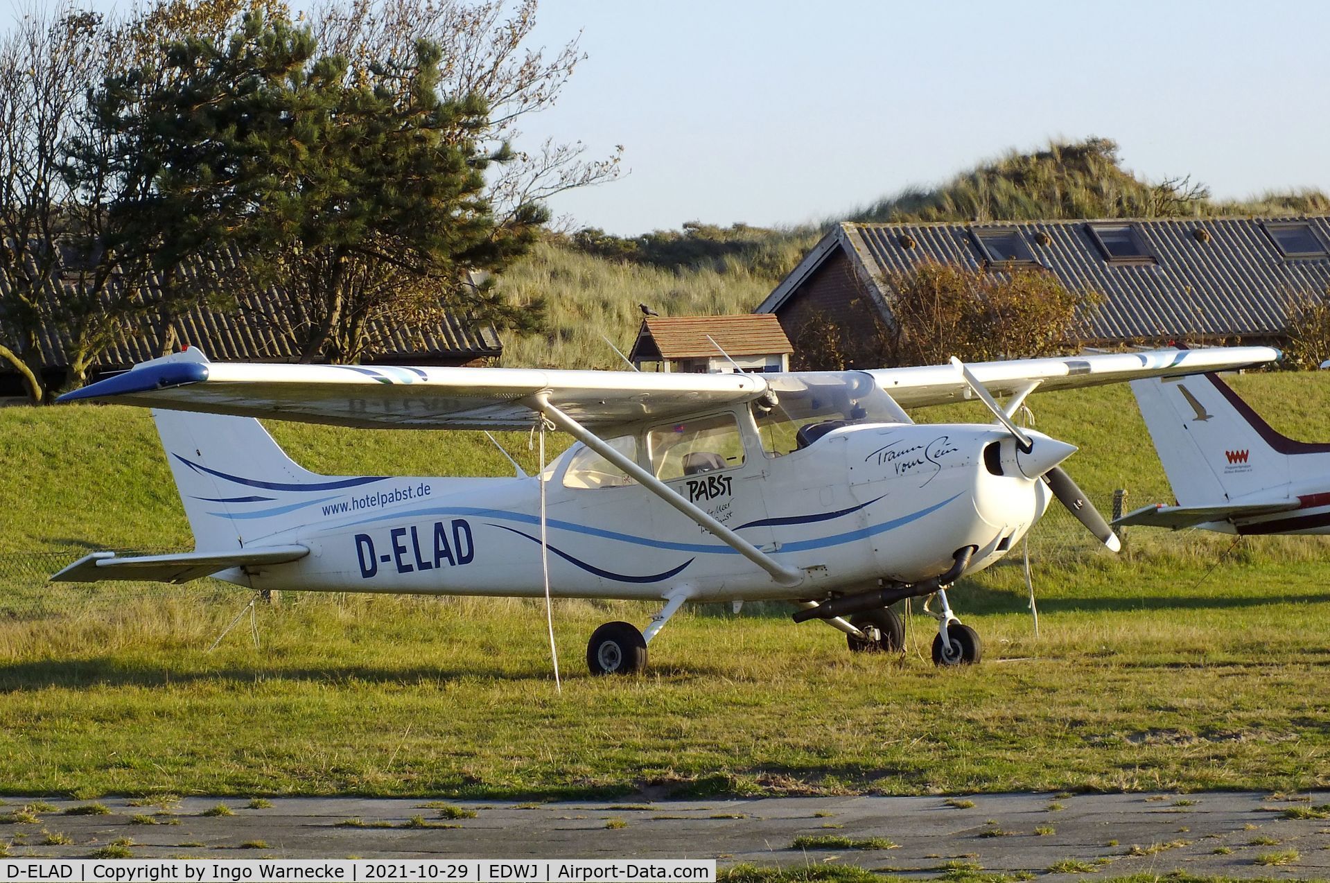 D-ELAD, Reims F172P Skyhawk II C/N F17202232, Cessna (Reims) FR172P Skyhawk II at Juist airfield