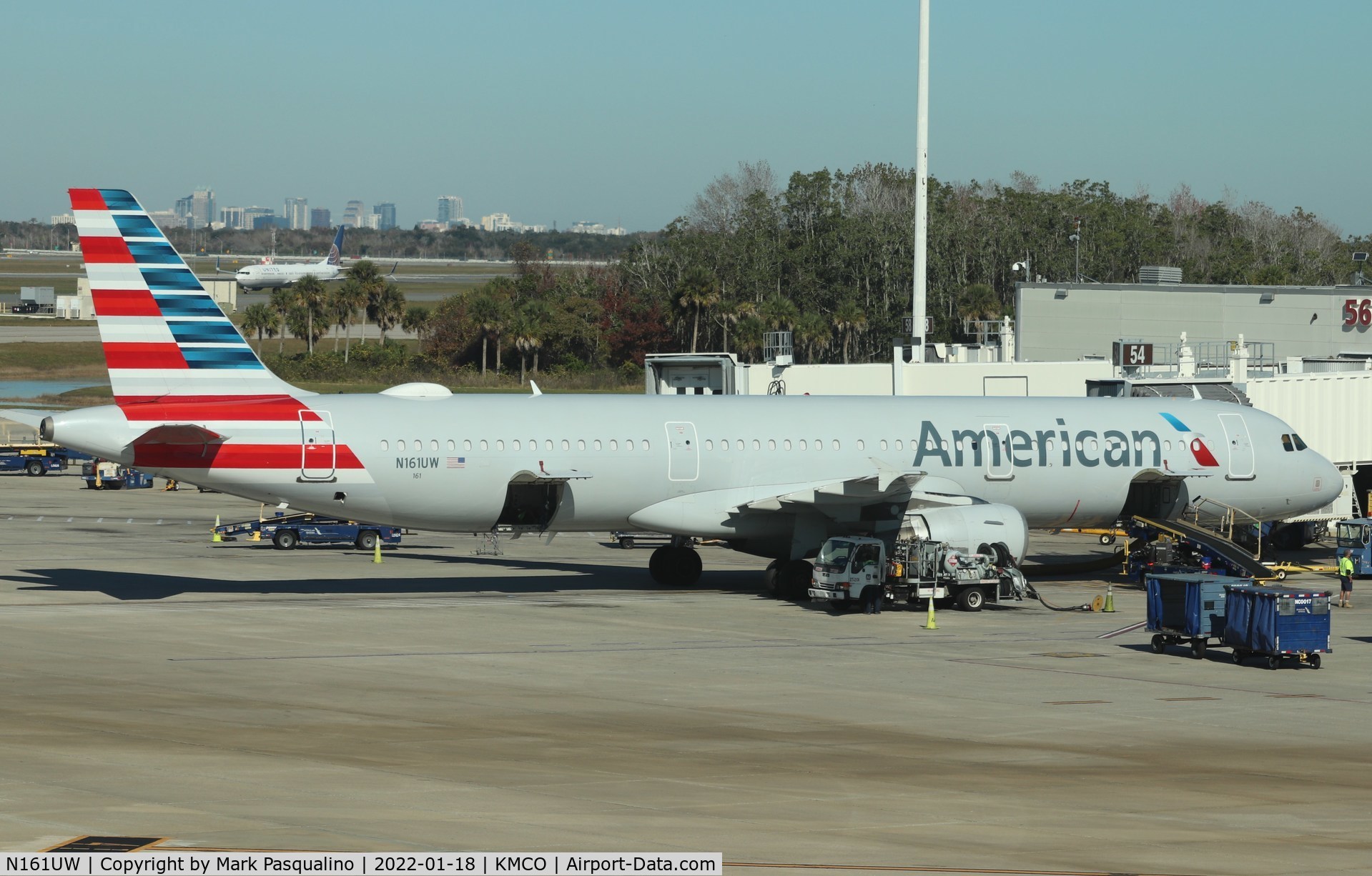 N161UW, 2001 Airbus A321-211 C/N 1403, Airbus A321-211