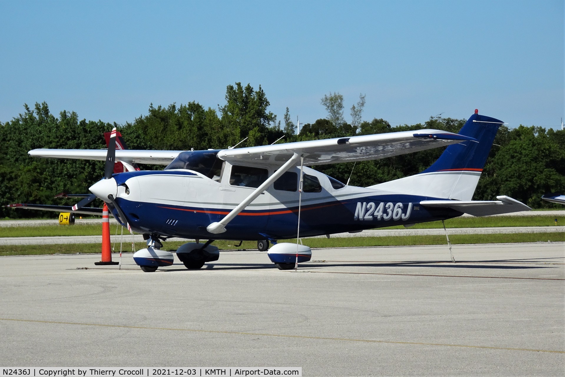 N2436J, 1999 Cessna T206H Turbo Stationair C/N T20608138, Taken on the apron at Marathon Airport, FL