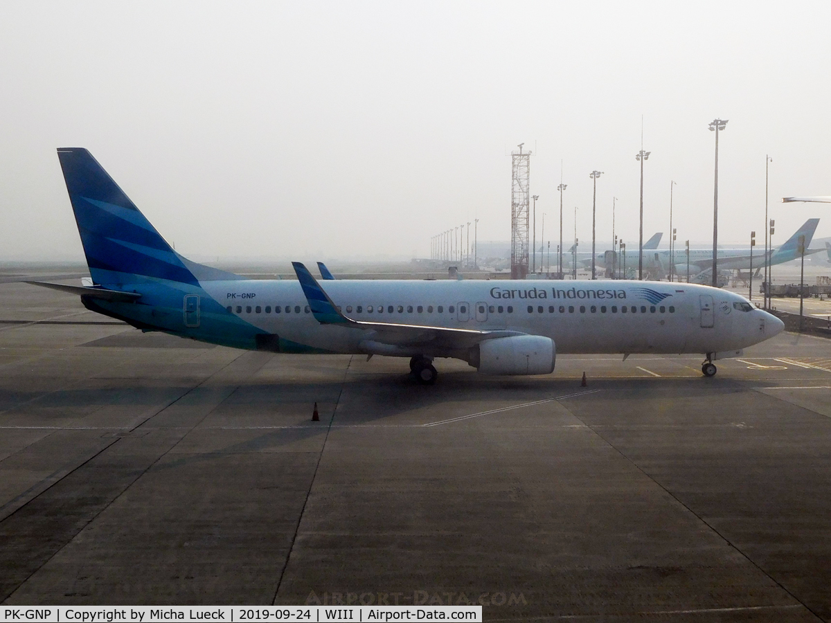 PK-GNP, 2014 Boeing 737-800 C/N 41605, At Jakarta
