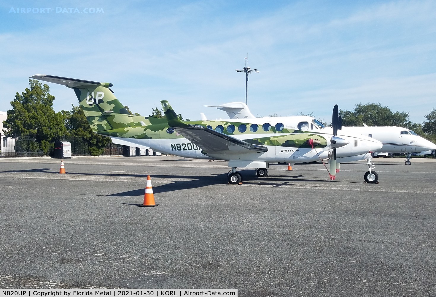 N820UP, 2014 Beechcraft B350i King Air C/N FL-905, ORL 2021