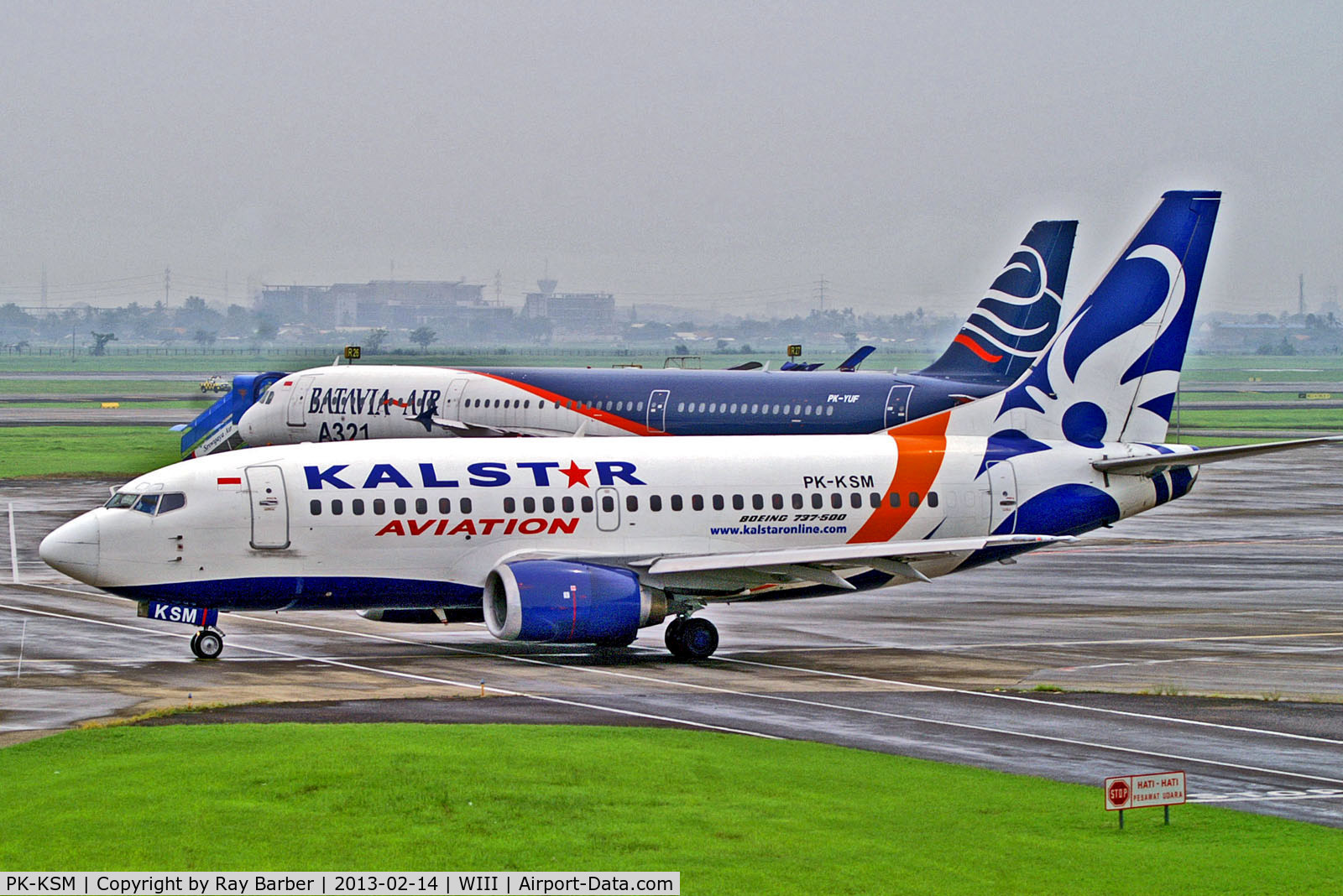 PK-KSM, 1992 Boeing 737-529 C/N 26537, PK-KSM   Boeing 737-529 [26537] (Kal Star Aviation) Jakarta-Soekarno Hatta Int~PK 14/02/2013