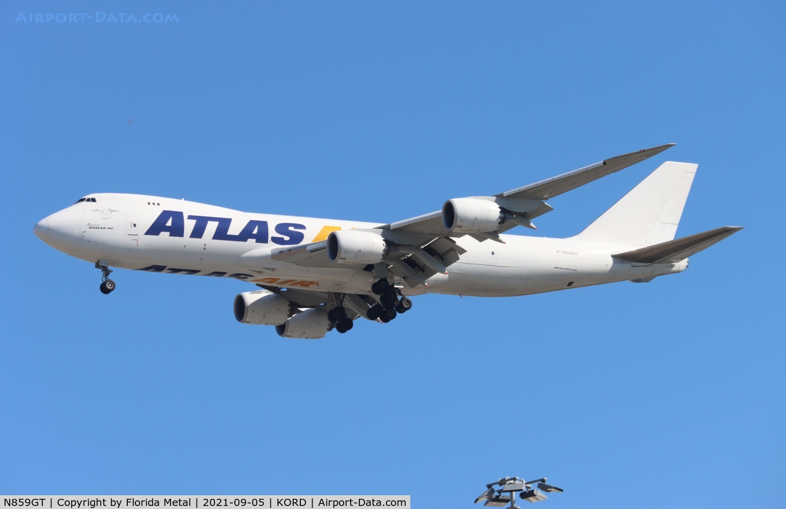 N859GT, 2015 Boeing 747-87UF C/N 62441, Atlas 747-8