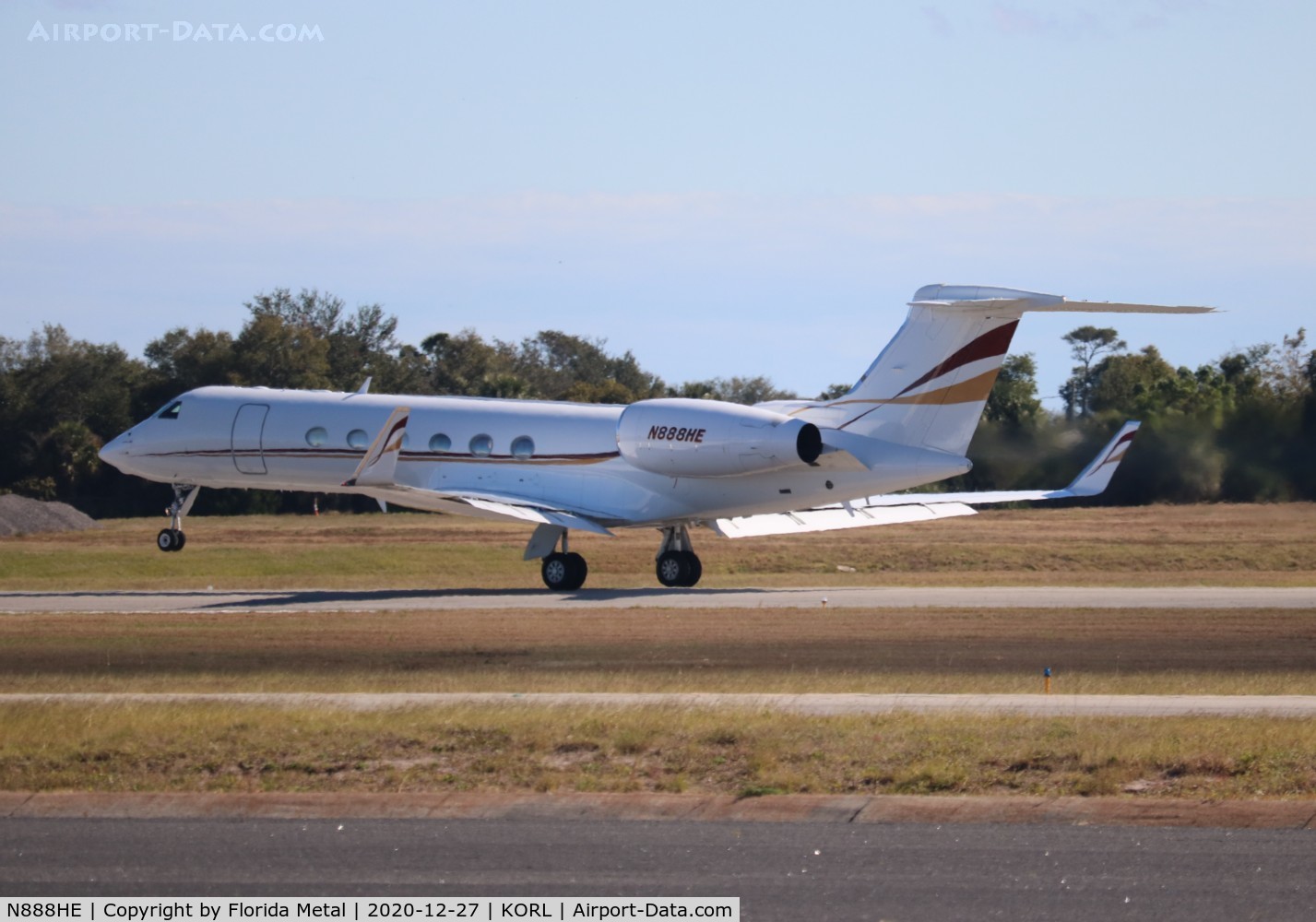 N888HE, 2001 Gulfstream Aerospace G-V C/N 638, ORL 2020