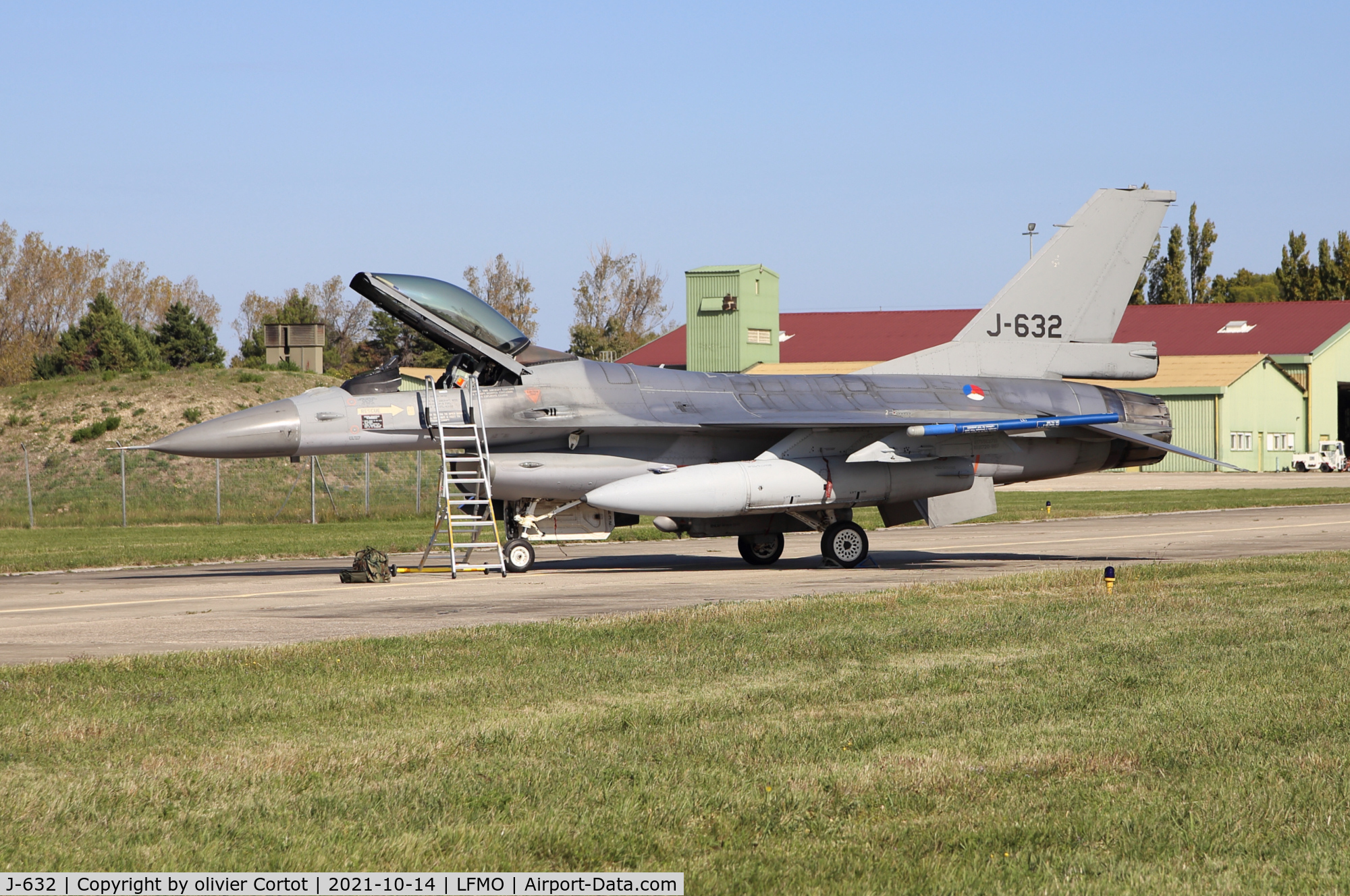 J-632, General Dynamics F-16A Fighting Falcon C/N 6D-64, oct 2021