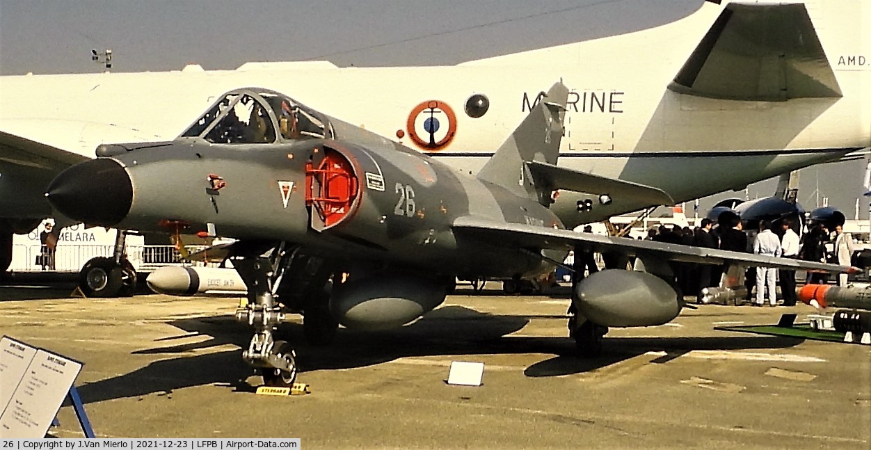 26, Dassault Super-Etendard C/N 26, Slide scan
