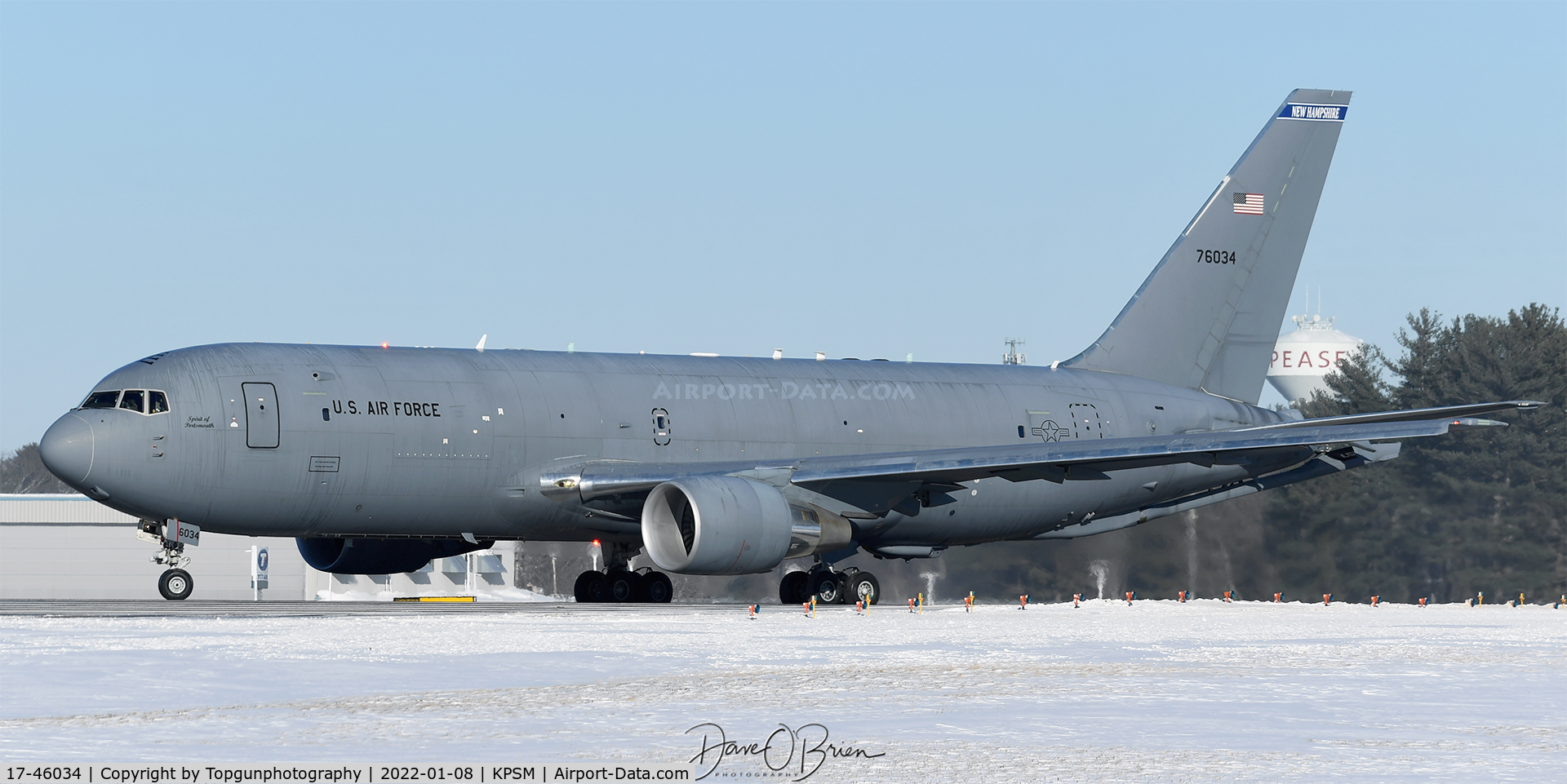 17-46034, 2018 Boeing KC-46A Pegasus C/N 34114, PACK83 taking the active