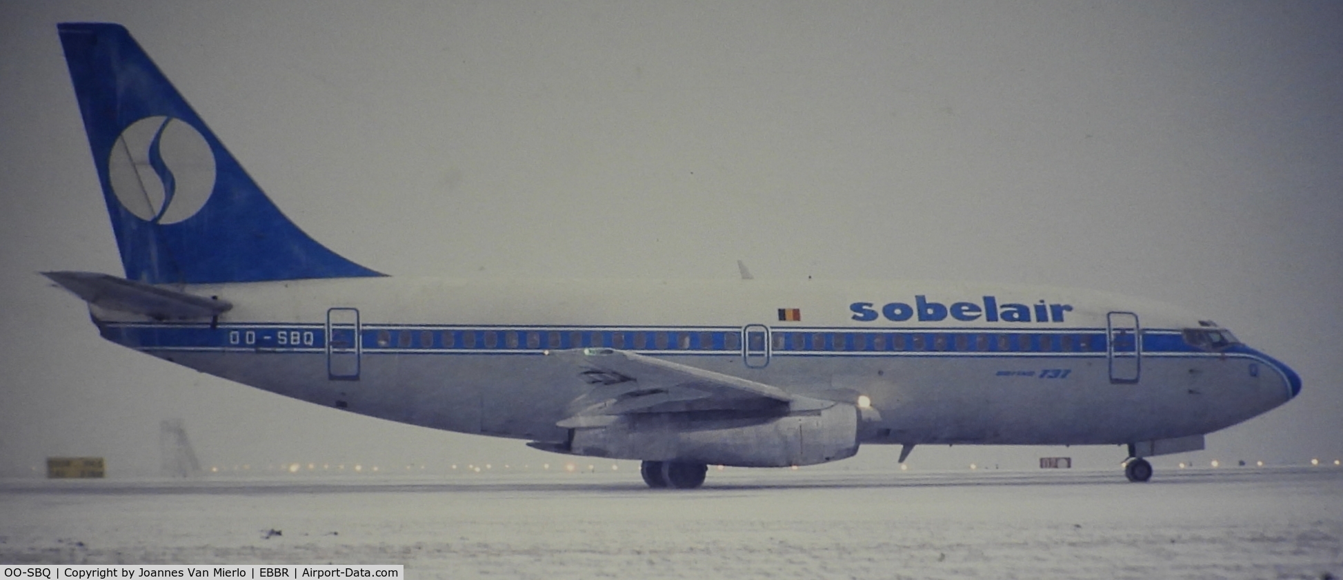 OO-SBQ, 1978 Boeing 737-229 C/N 21596, Slide scan