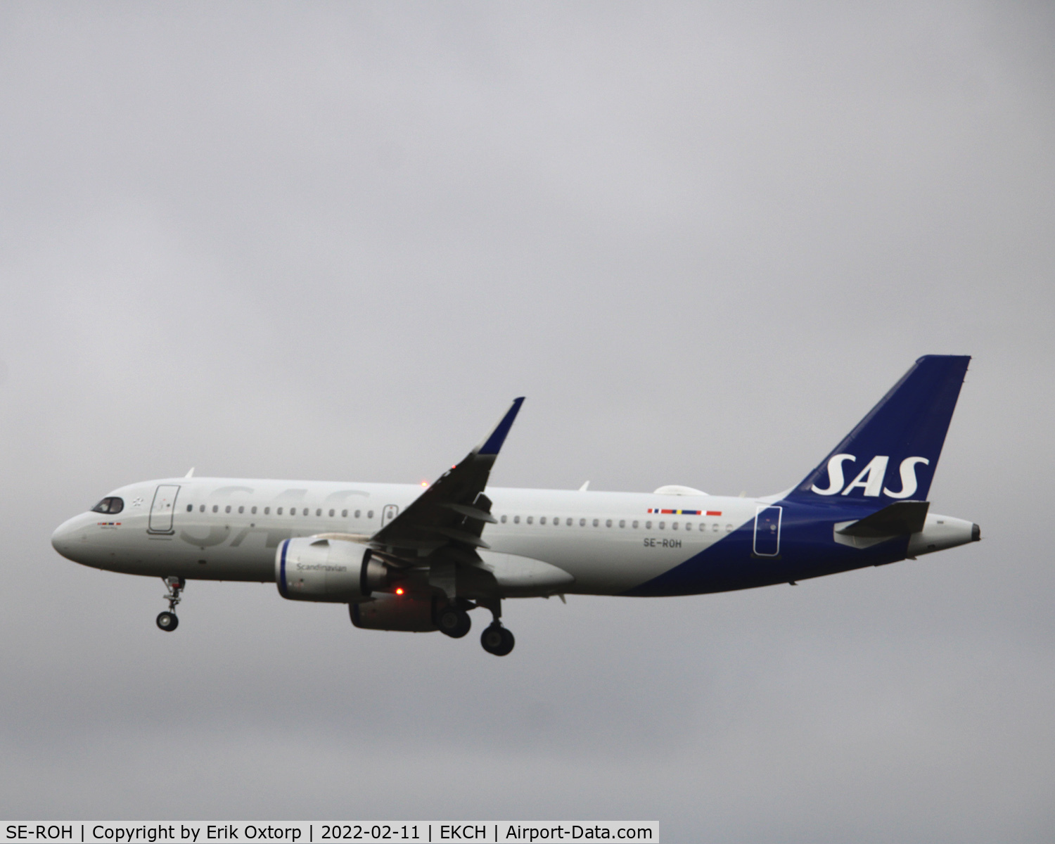 SE-ROH, 2020 Airbus A320-251N C/N 9173, SE-ROH landing rw 22L