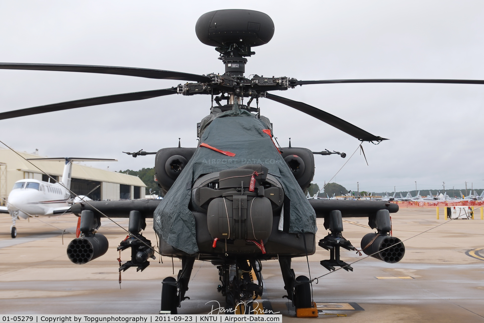 01-05279, 2001 Boeing AH-64D Longbow Apache C/N PVD279, Business End of an Apache Longbow