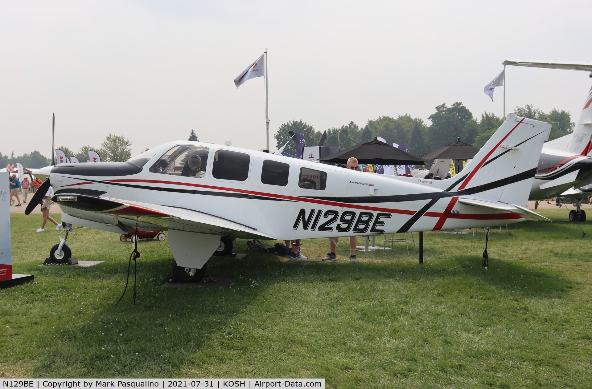 N129BE, 2019 Beech G36 Bonanza C/N E-4129, Beech G36