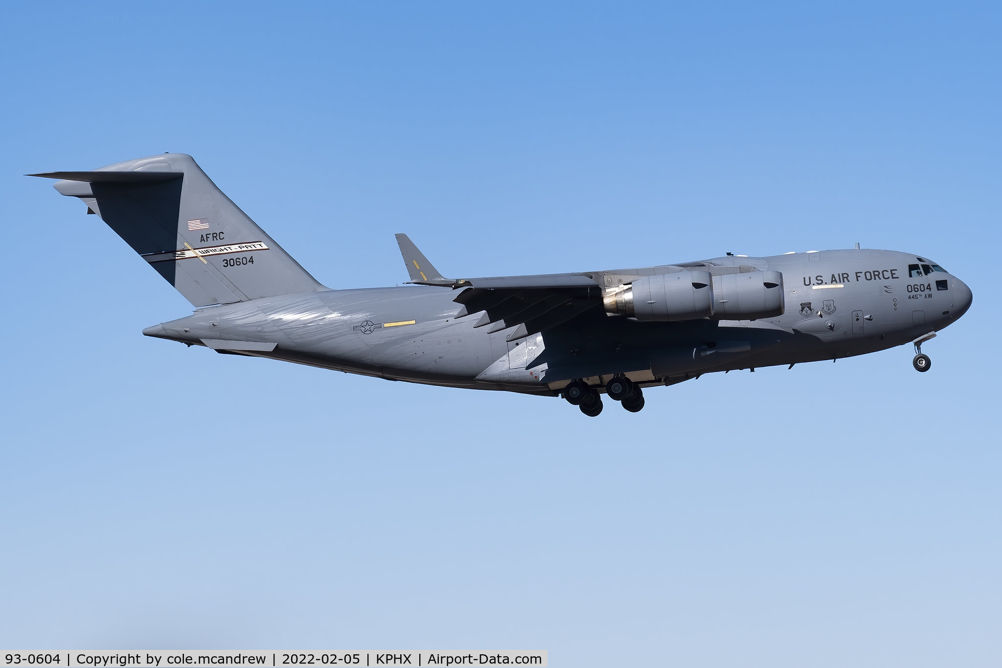 93-0604, 1994 McDonnell Douglas C-17A Globemaster III C/N F-23/P-20, RHINO90