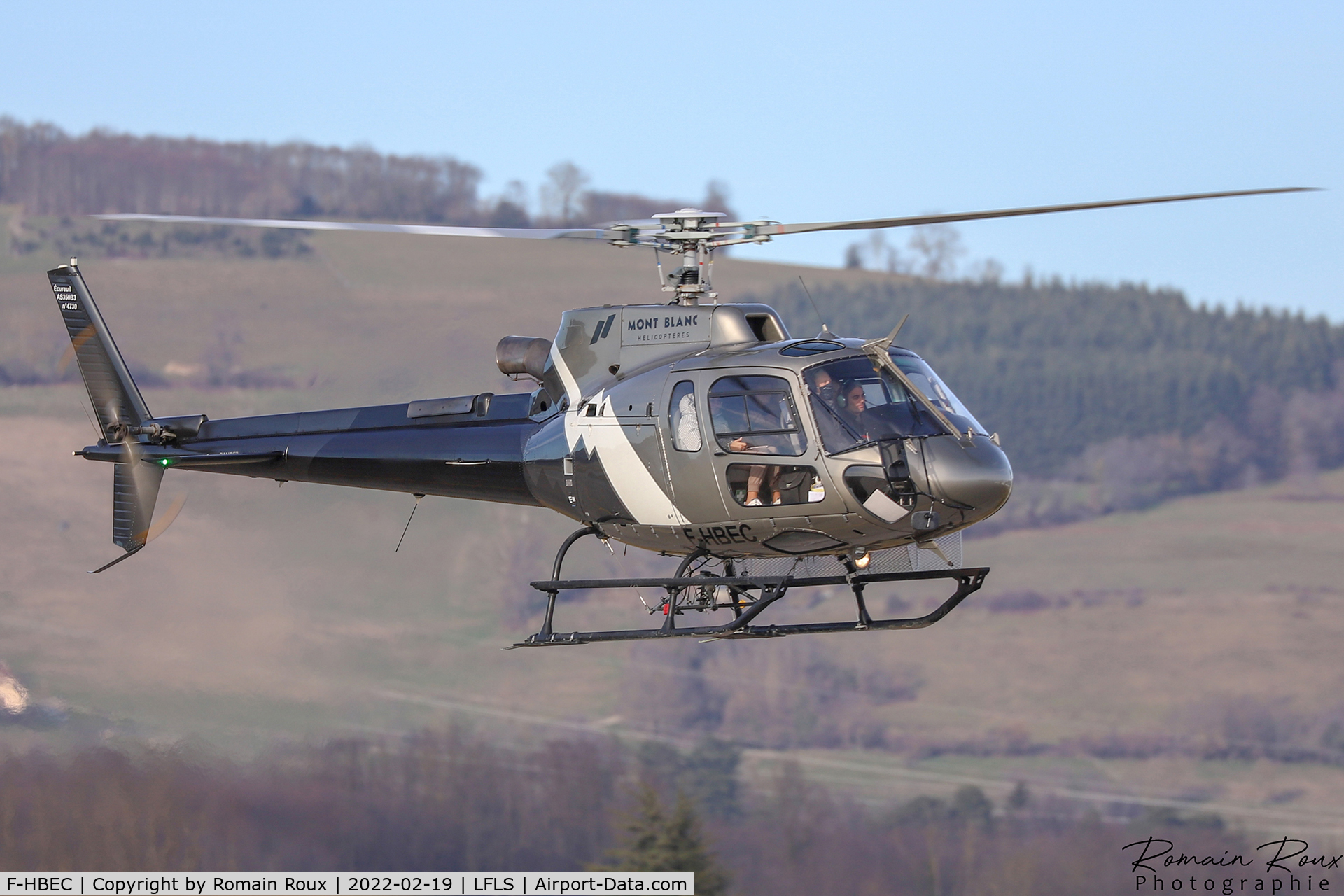 F-HBEC, 2009 Eurocopter AS-350B-3 Ecureuil Ecureuil C/N 4730, New colors