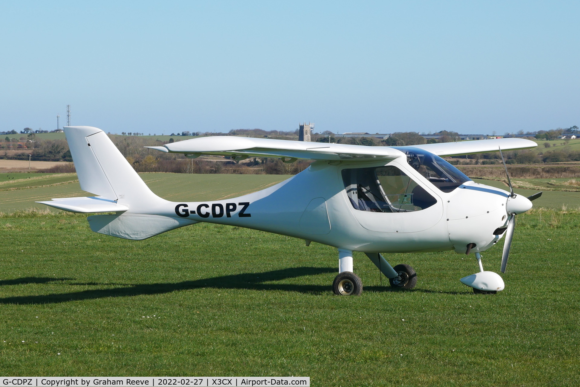 G-CDPZ, 2005 Flight Design CT2K C/N 8124, Parked at Northrepps.
