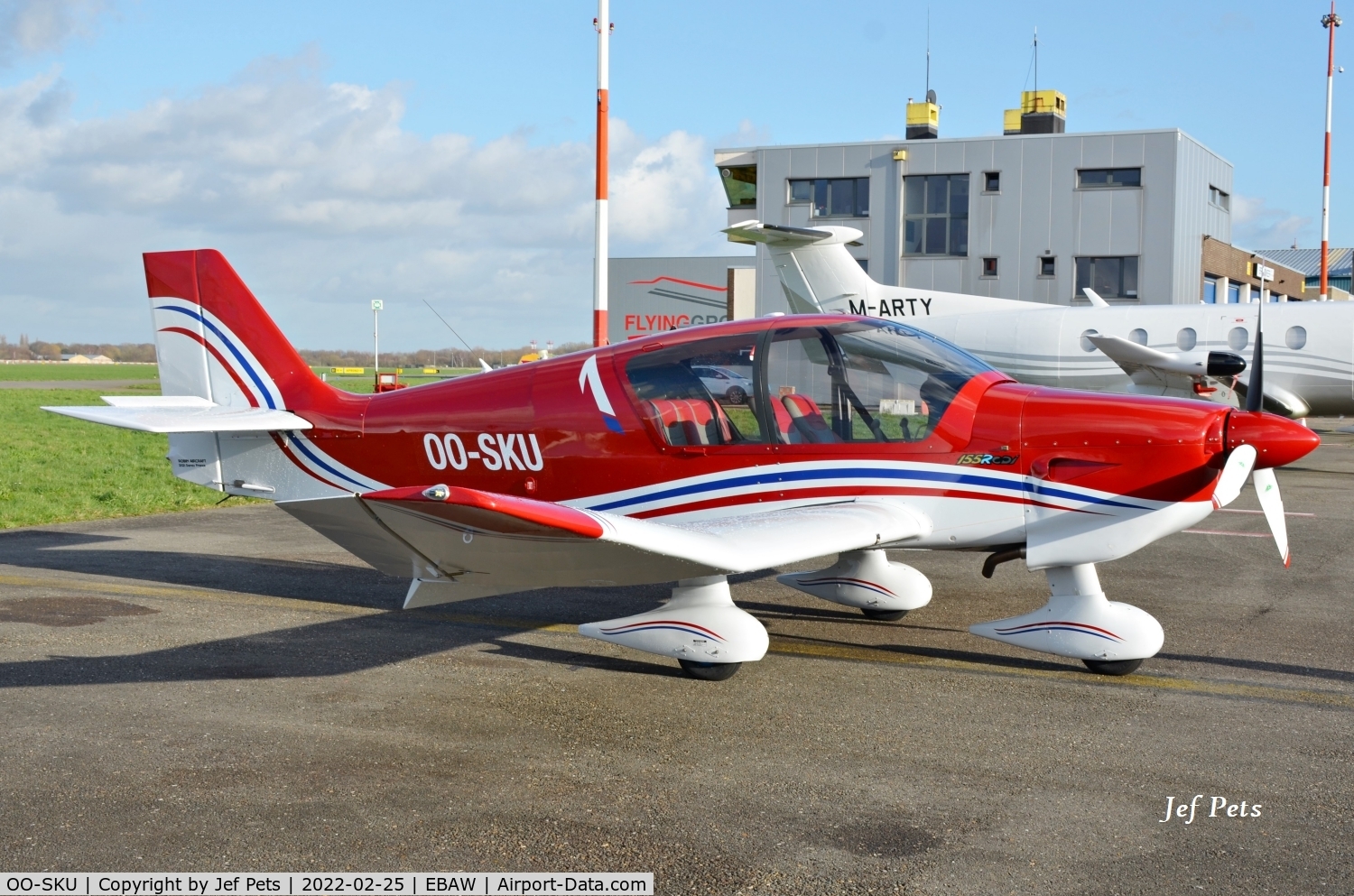 OO-SKU, 2014 Robin DR-401-155 CDI C/N 2675, At Antwerp Airport.