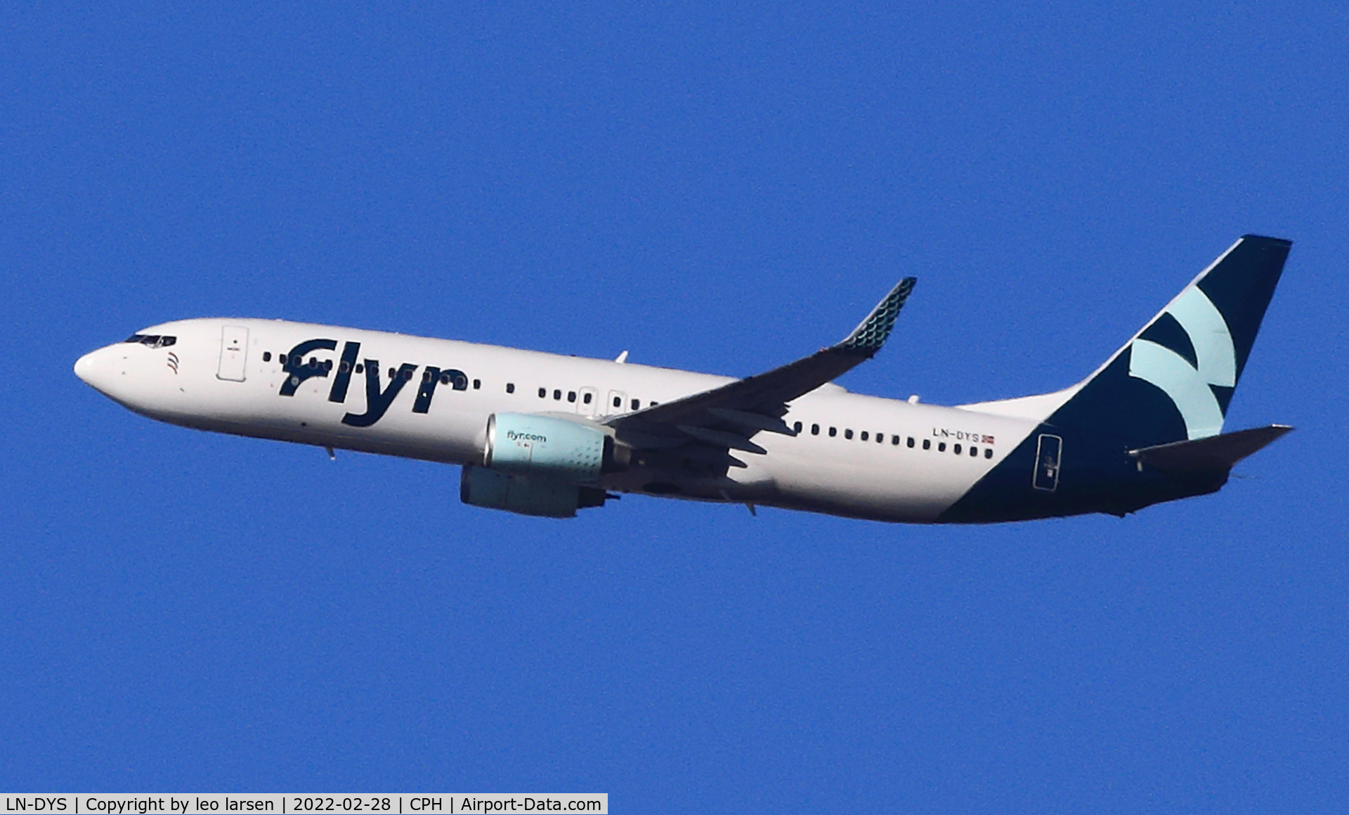 LN-DYS, 2011 Boeing 737-8JP C/N 39007, Copenhagen 28.2.2022