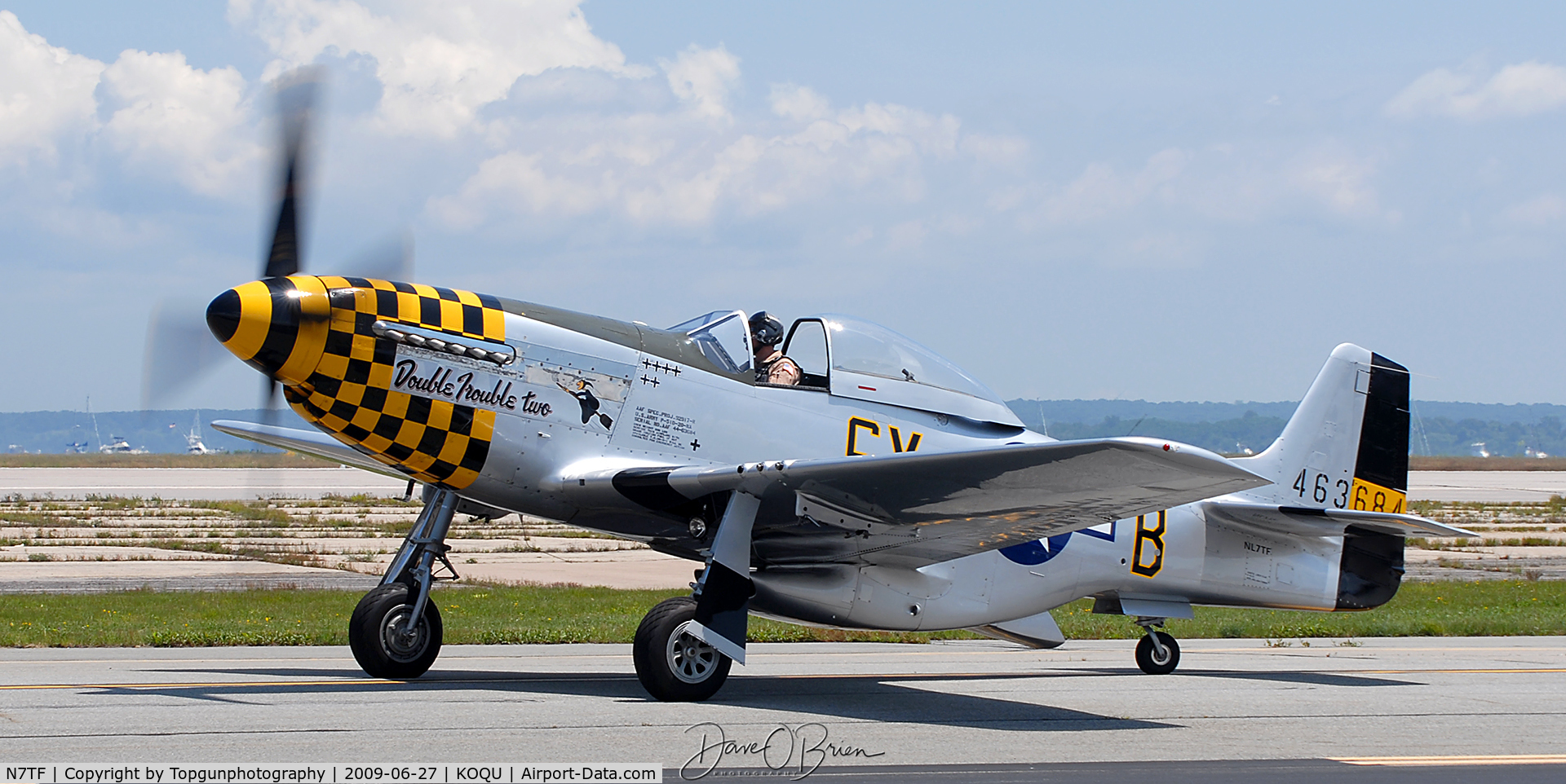 N7TF, 1944 North American P-51D Mustang C/N 44-73856, Double Trouble Two