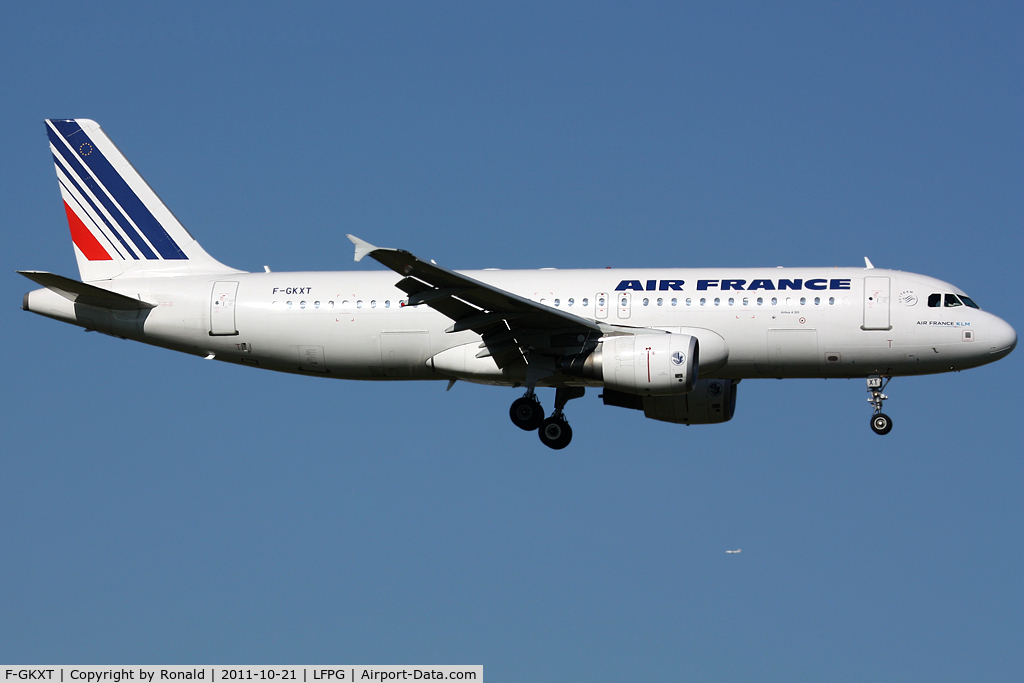 F-GKXT, 2009 Airbus A320-214 C/N 3859, at cdg