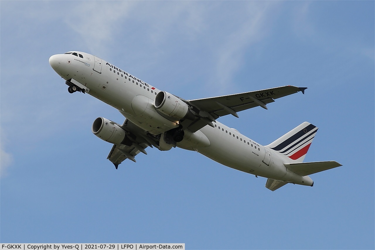 F-GKXK, 2003 Airbus A320-214 C/N 2140, Airbus A320-214, Take off rwy 24,Paris Orly airport (LFPO-ORY)