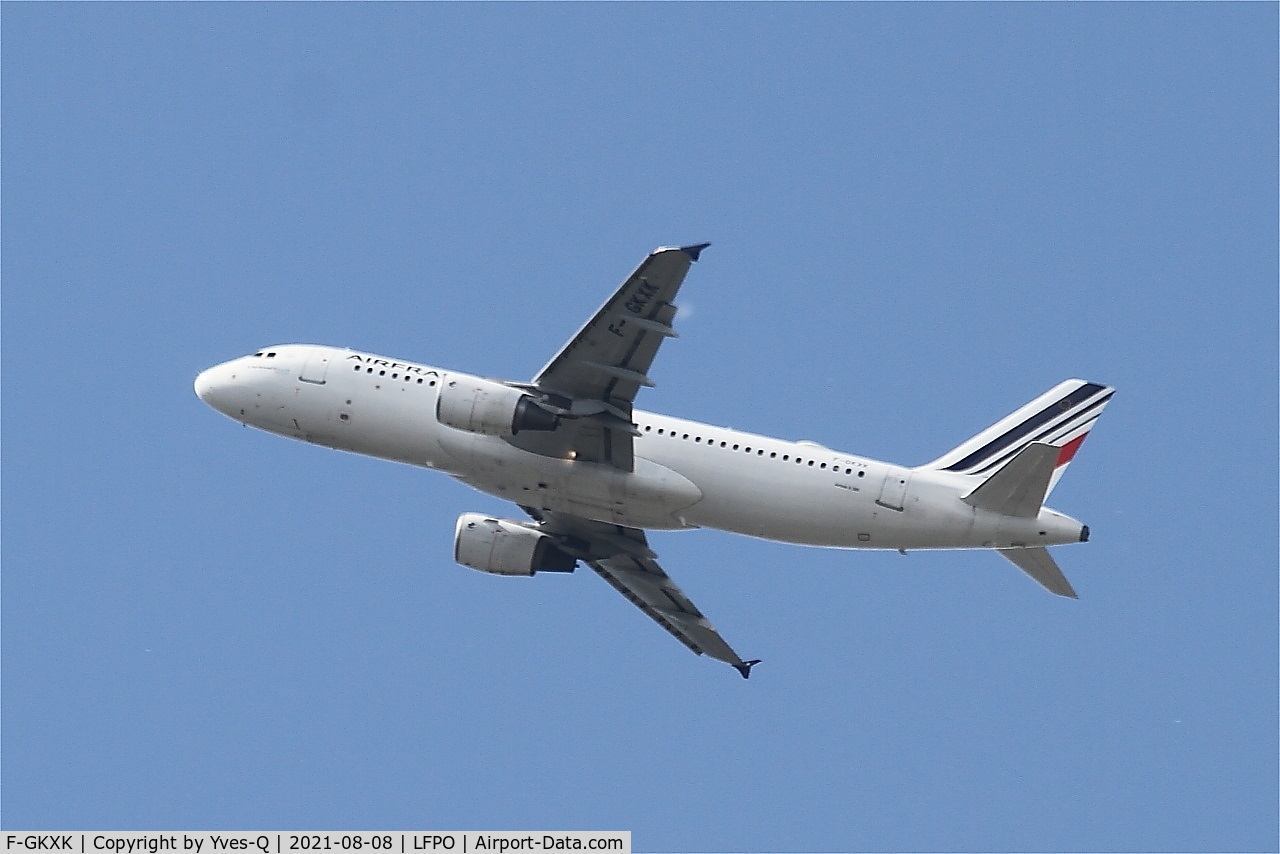 F-GKXK, 2003 Airbus A320-214 C/N 2140, Airbus A320-214, Climbing from rwy 24,Paris Orly airport (LFPO-ORY)