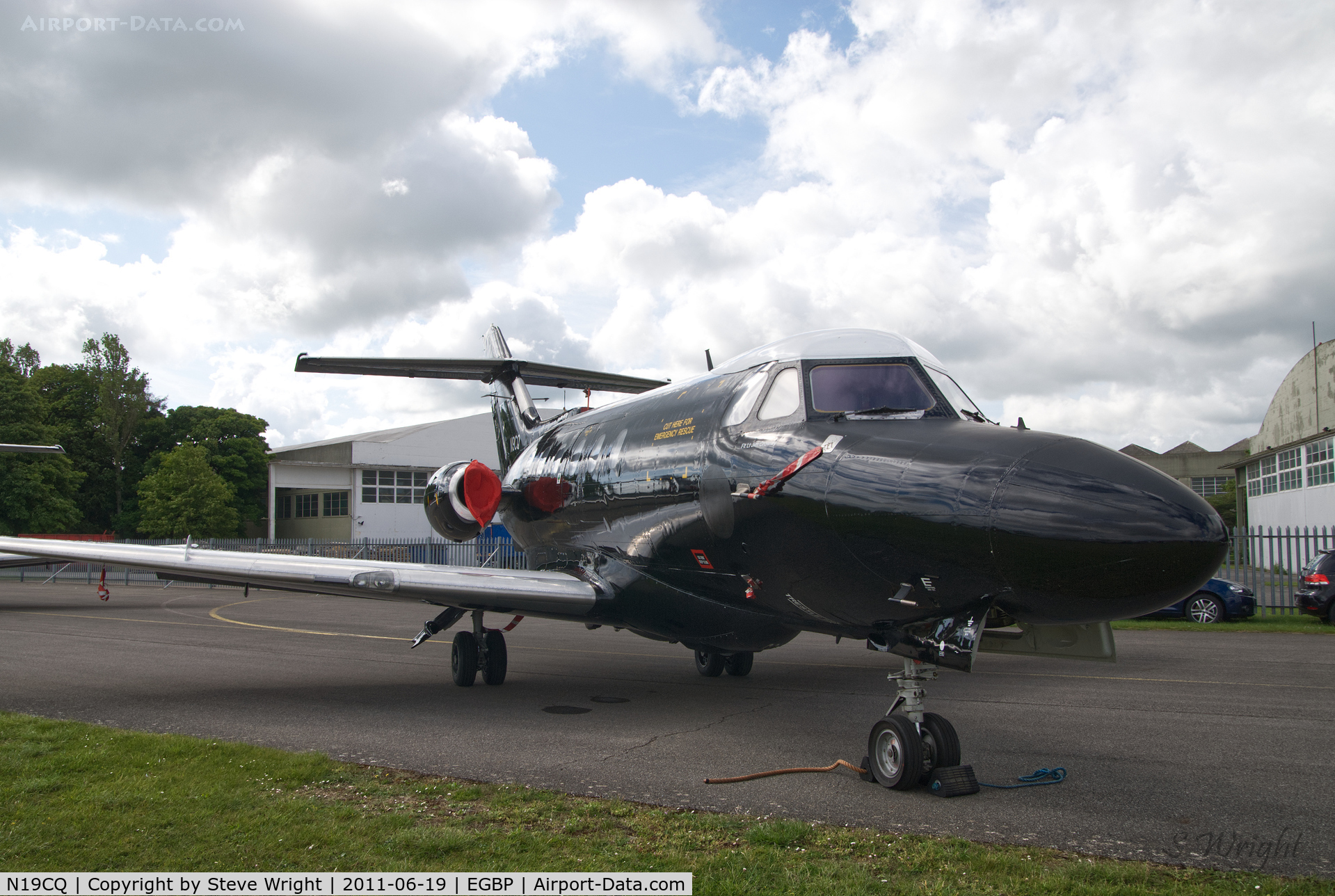 N19CQ, 1965 Hawker Siddeley HS.125 Dominie T.1 C/N 25040, Cotswold Airport UK
