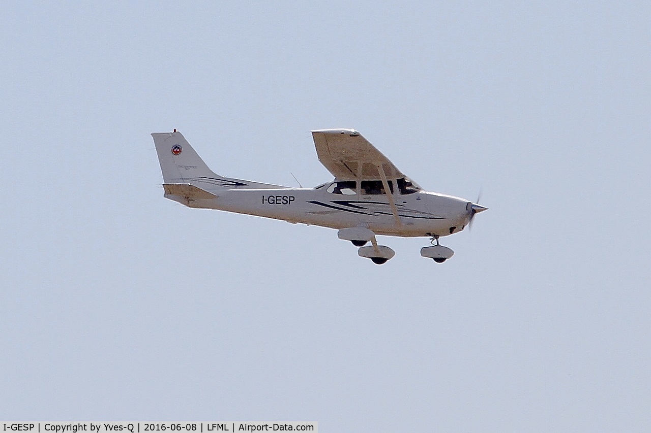 I-GESP, 2007 Cessna 172S C/N 172S10583, Cessna 172S, On final rwy 31L, Marseille-Provence Airport (LFML-MRS)