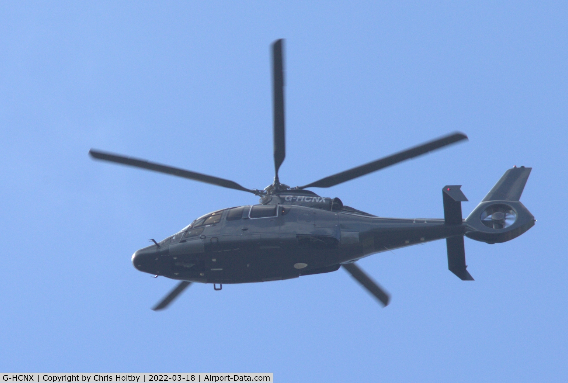 G-HCNX, 2007 Eurocopter EC-155B-1 C/N 6771, Eurocopter 155B over Panshanger Park in Herts.